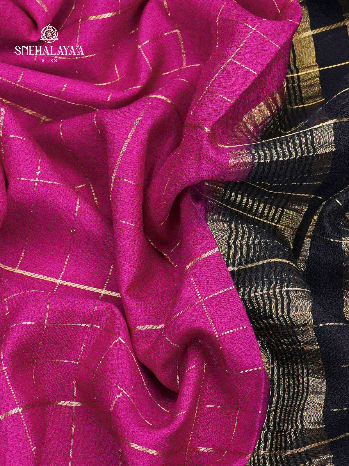 Purple Mysore Silk Saree