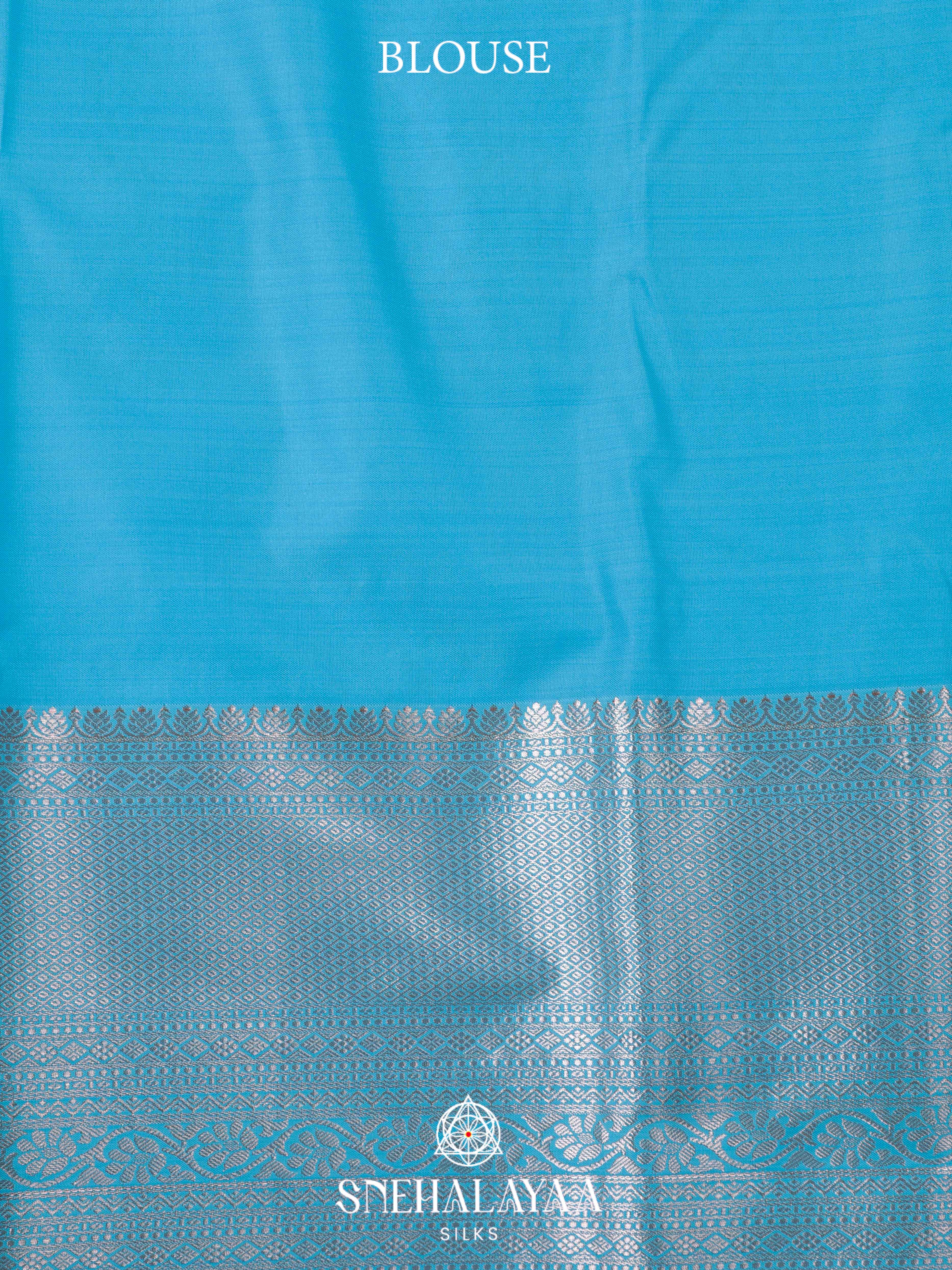 Peach Art Silk Saree