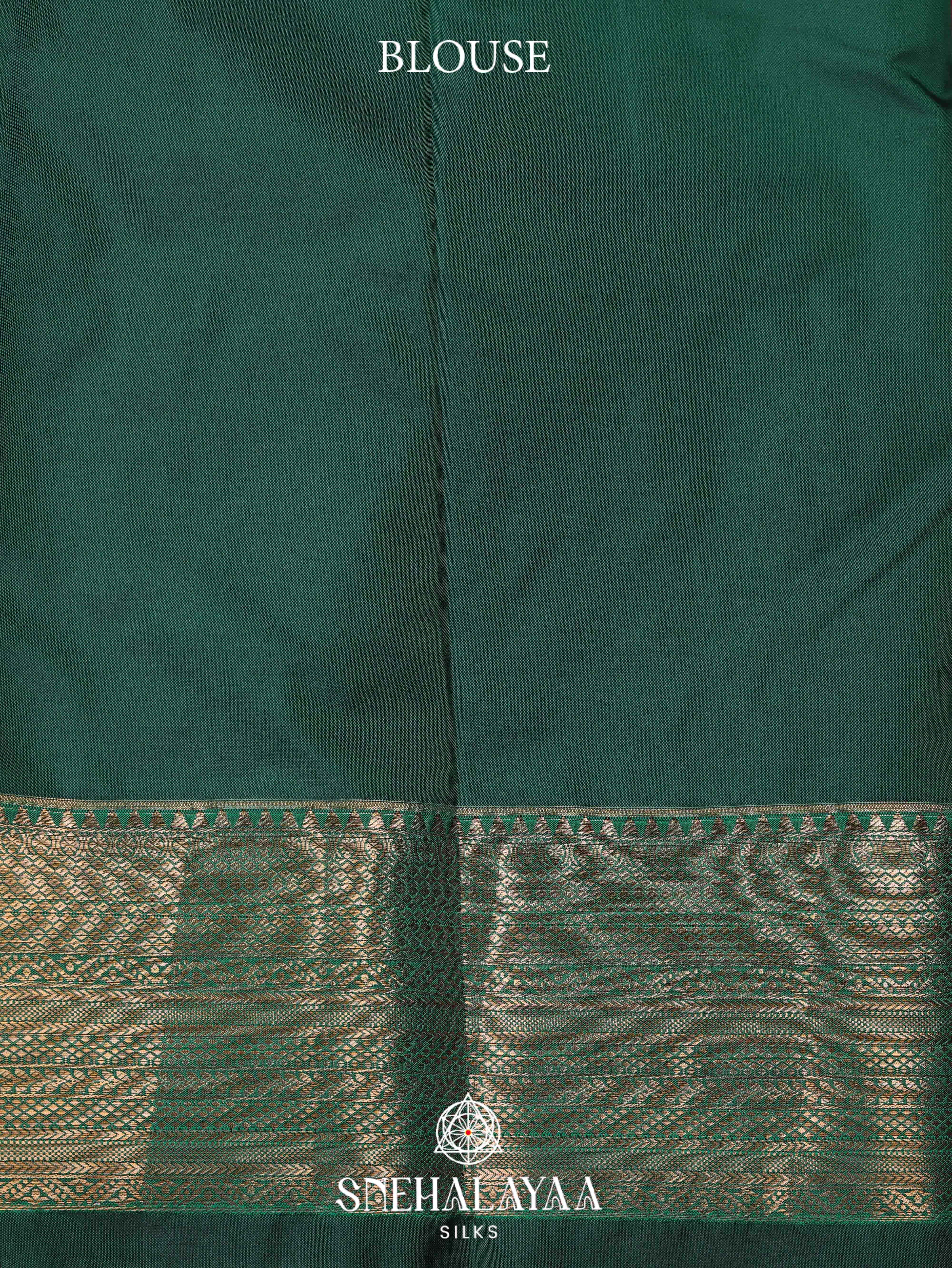 Maroon Art Silk Saree