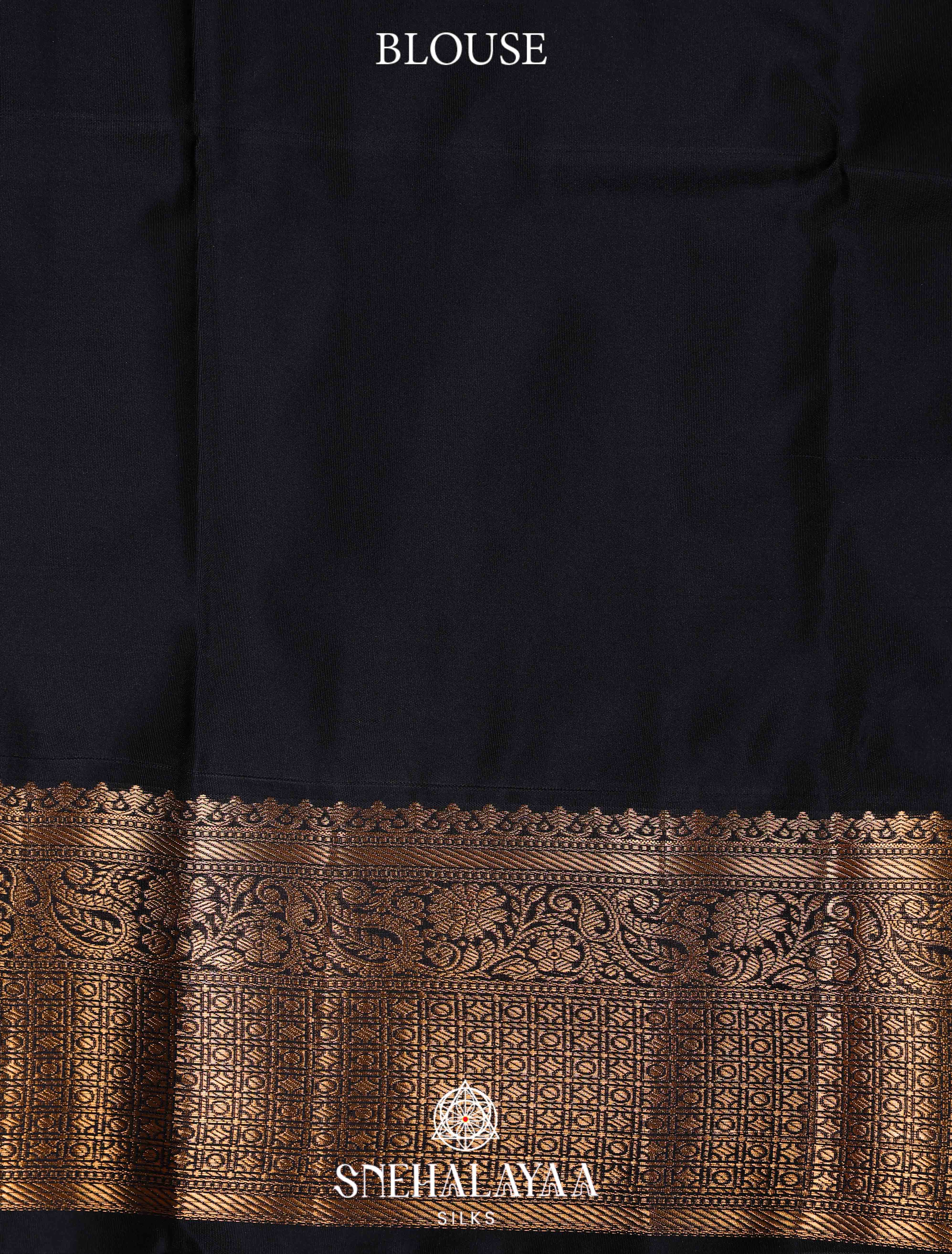 Black Art Silk Saree