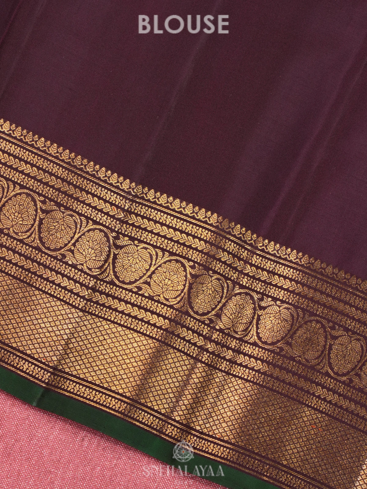 Mustard Yellow Kanjivaram Silk Saree