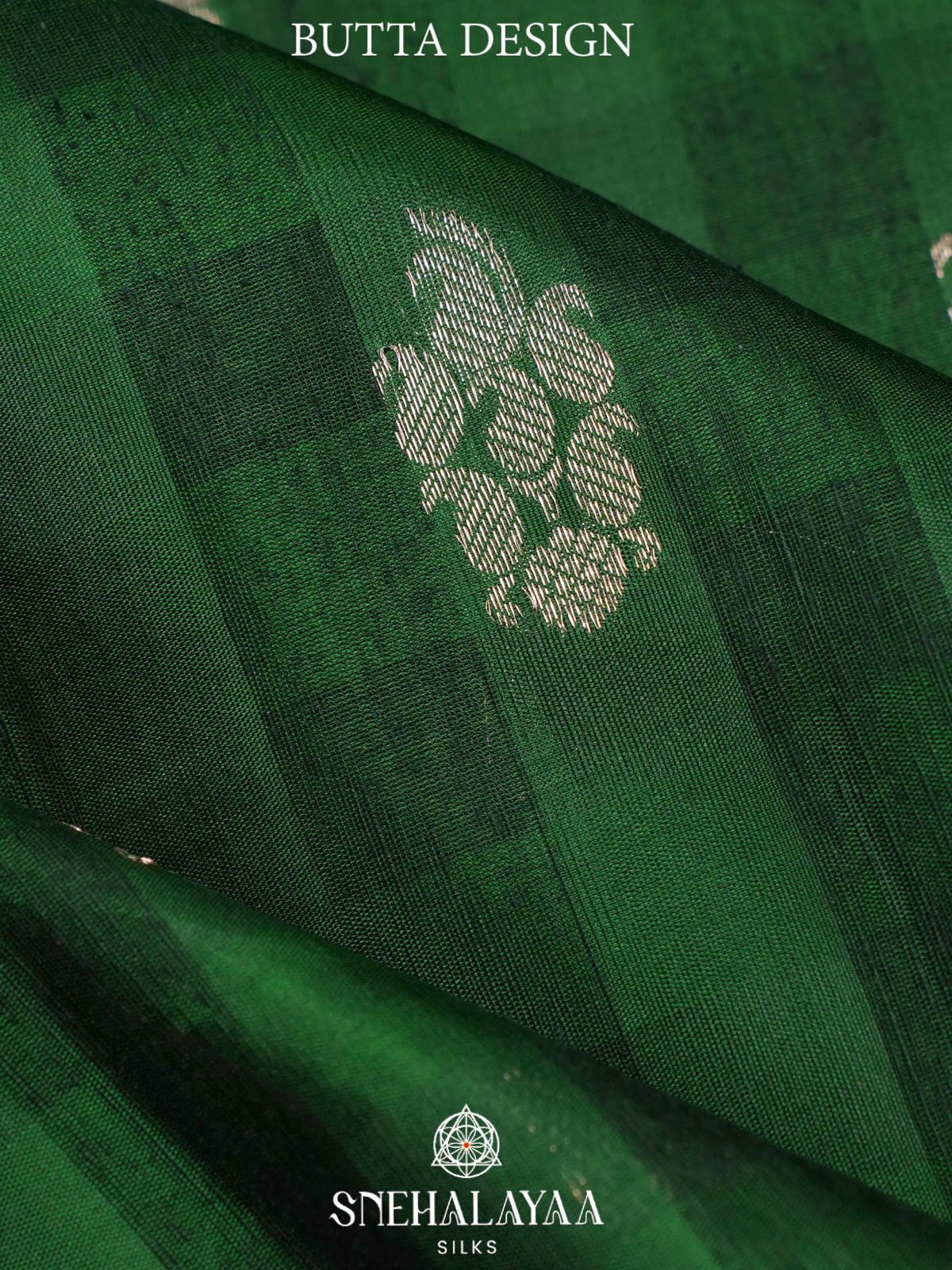 Forest Green Kanjivaram Silk Saree