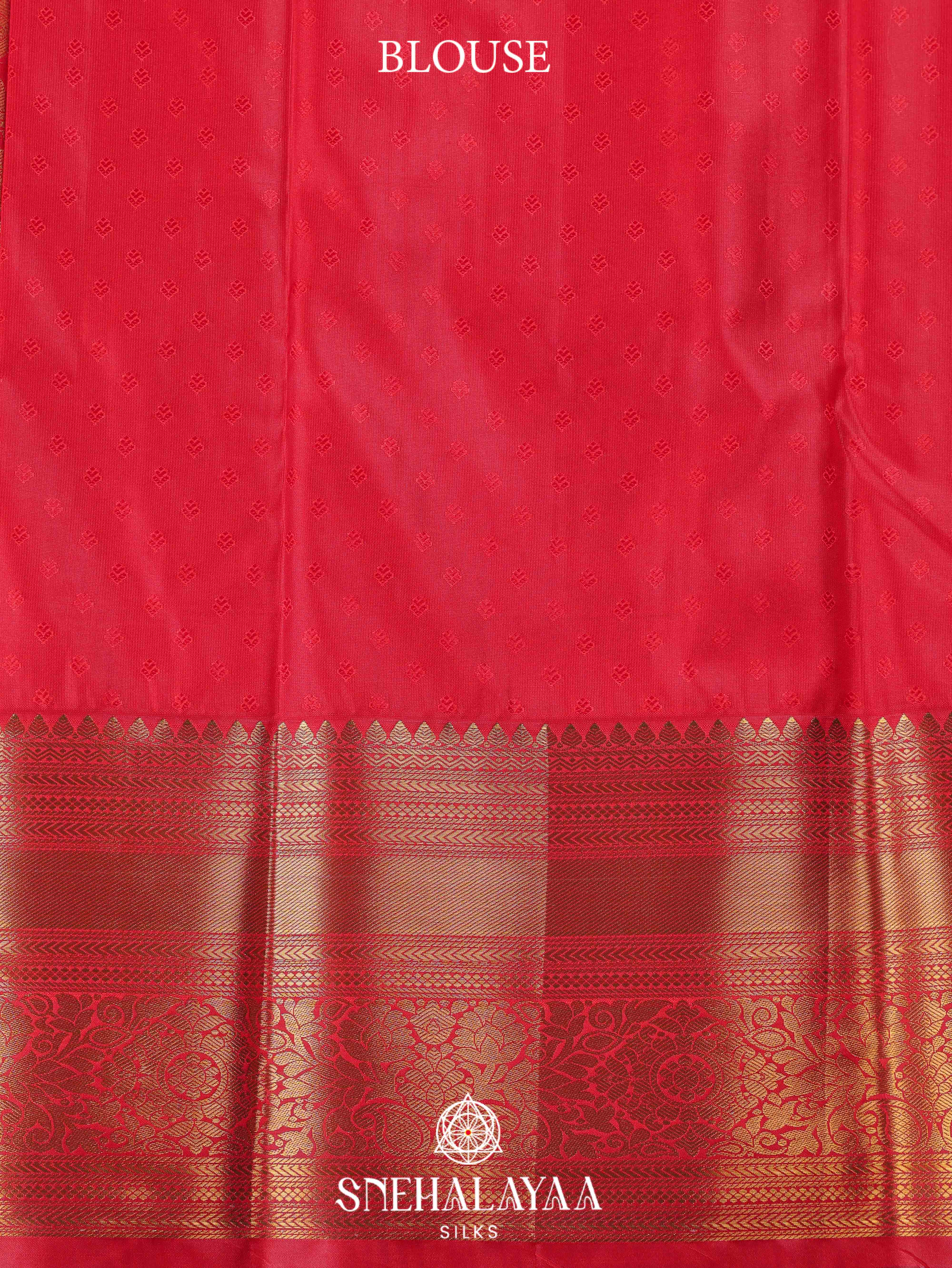 Emerald Green Art Silk Saree