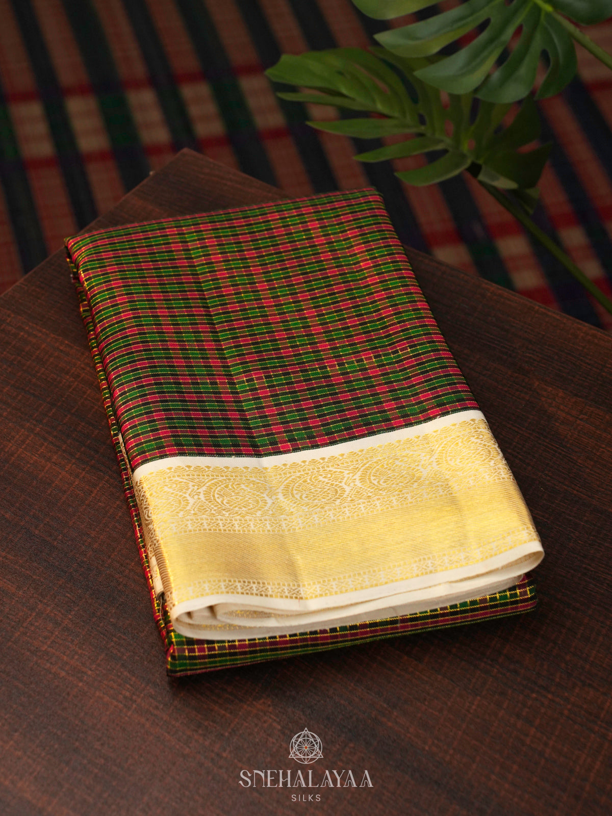 Multicolour Kanjivaram Silk Saree