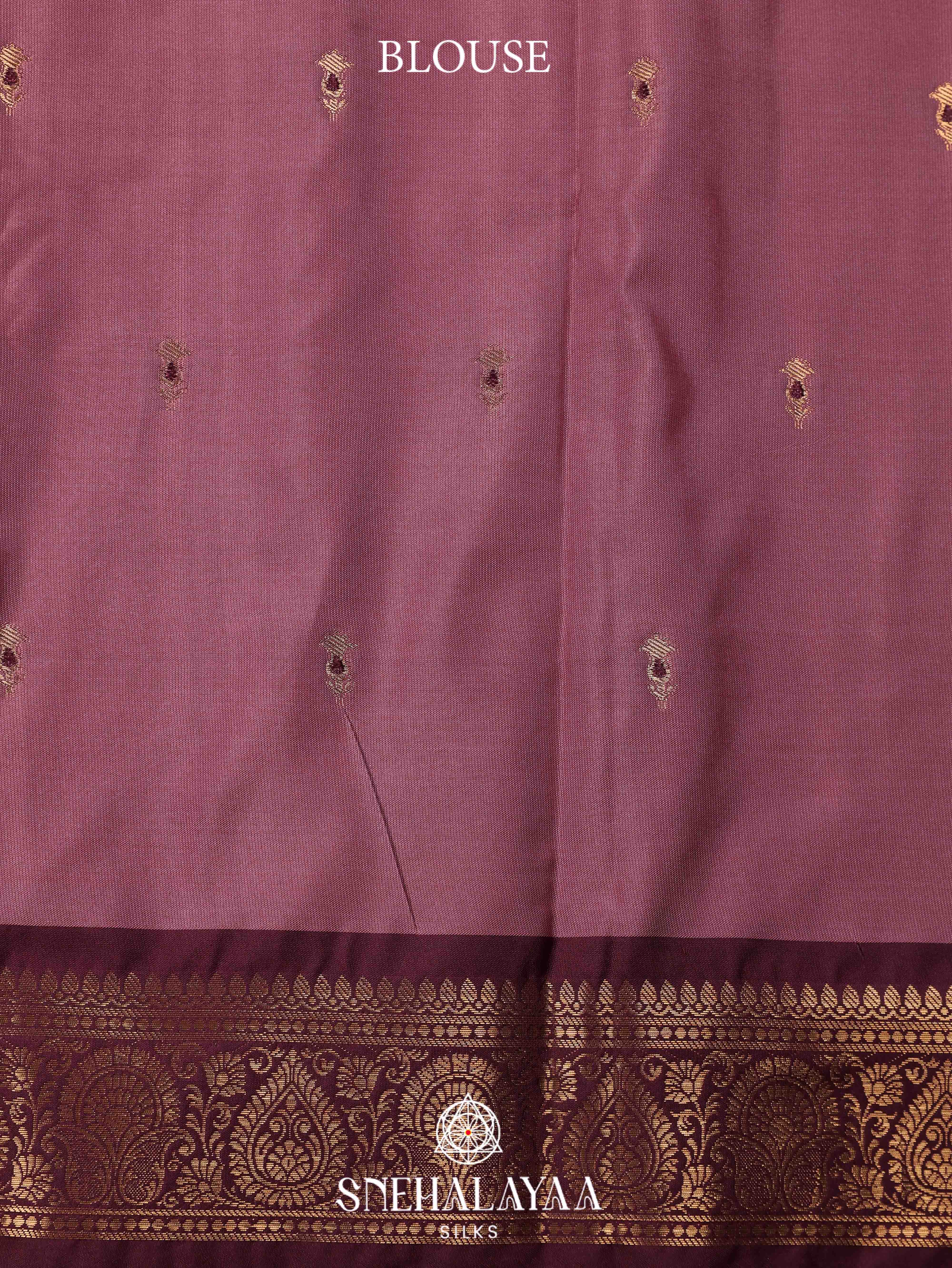 Pink Art Silk Saree