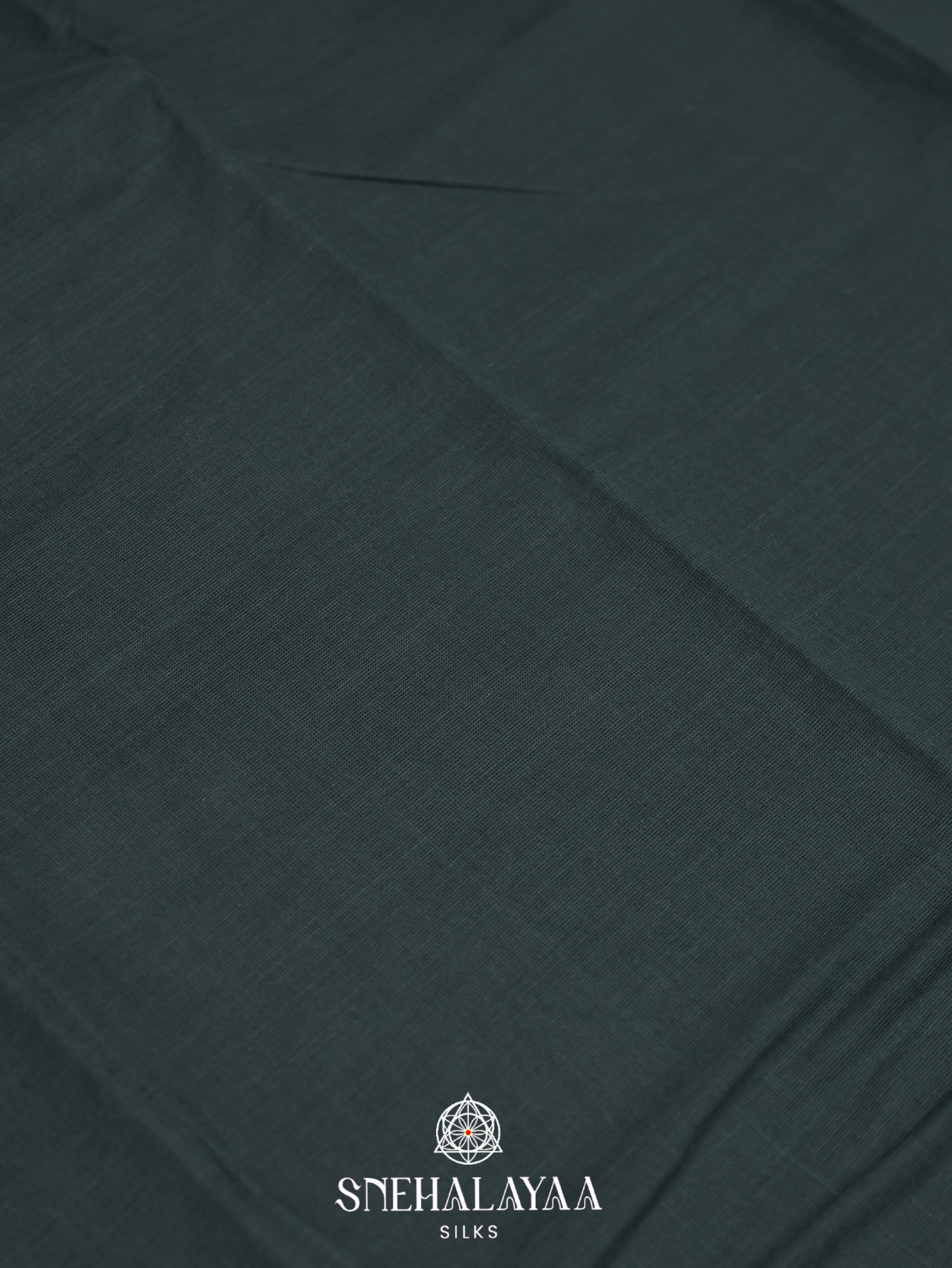Forest Green Chettinad Cotton Saree