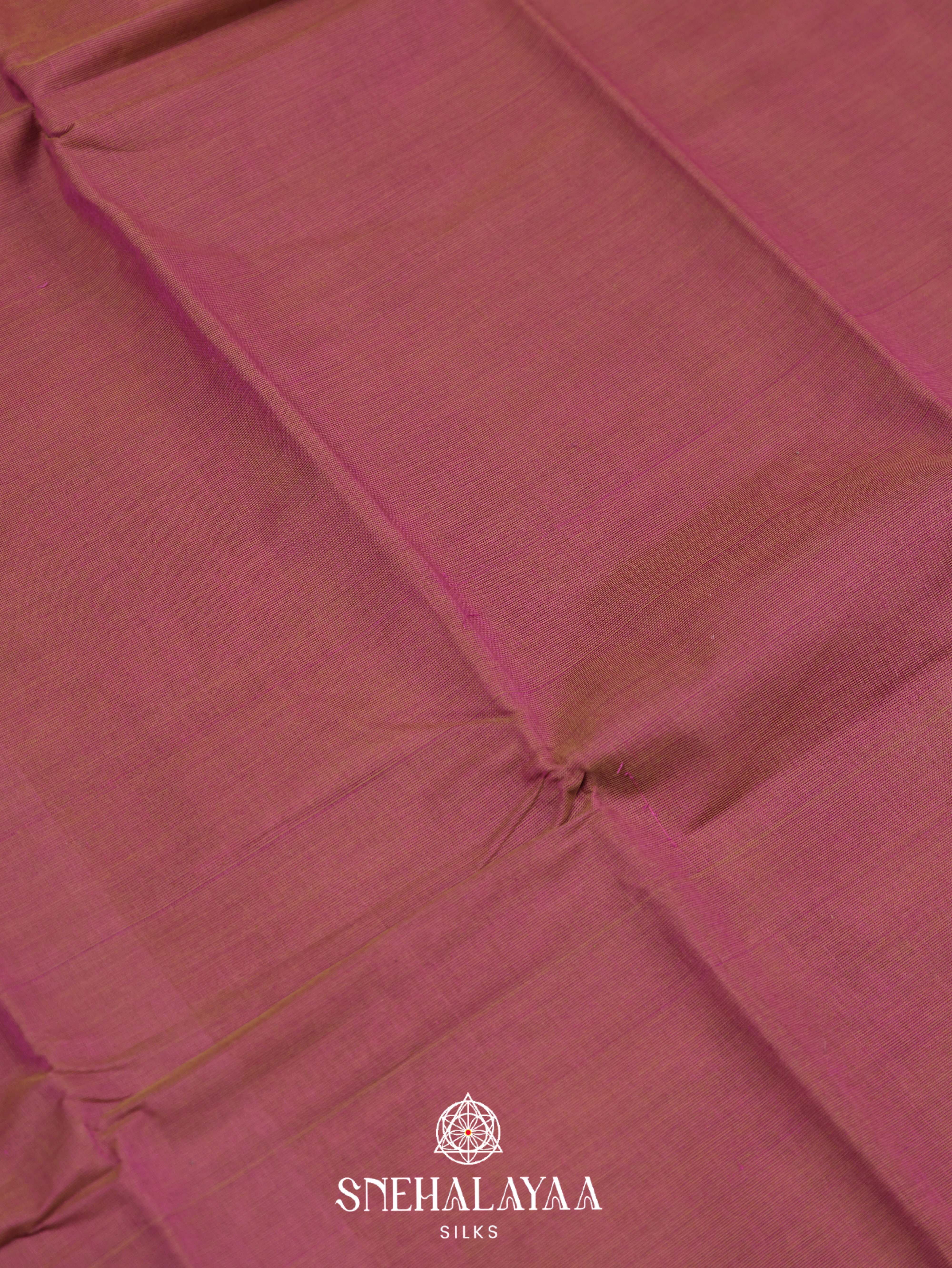 Purple Chettinad Cotton Saree