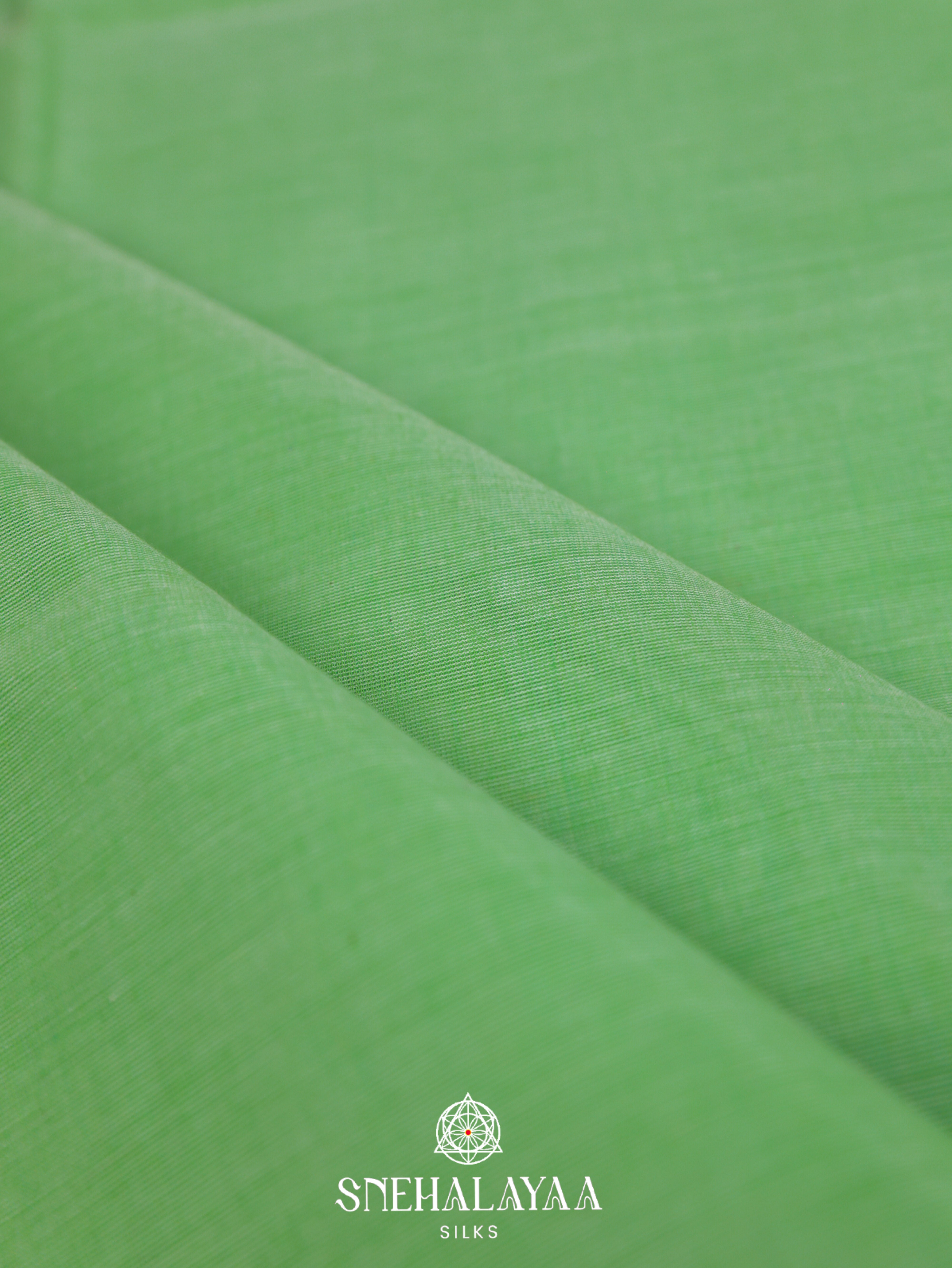 Pista Green Chettinad Cotton Saree