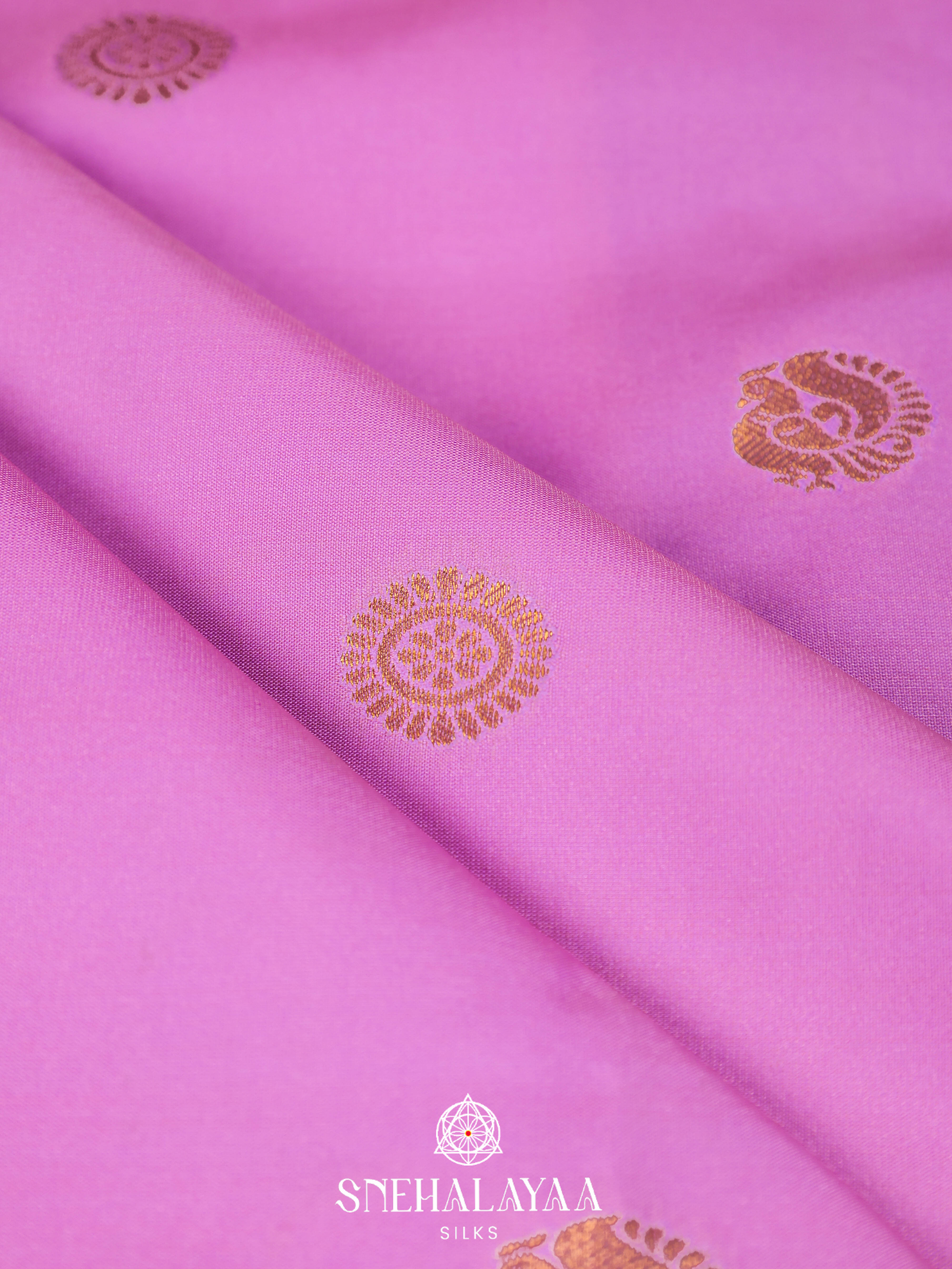 Orchid Art Silk Saree
