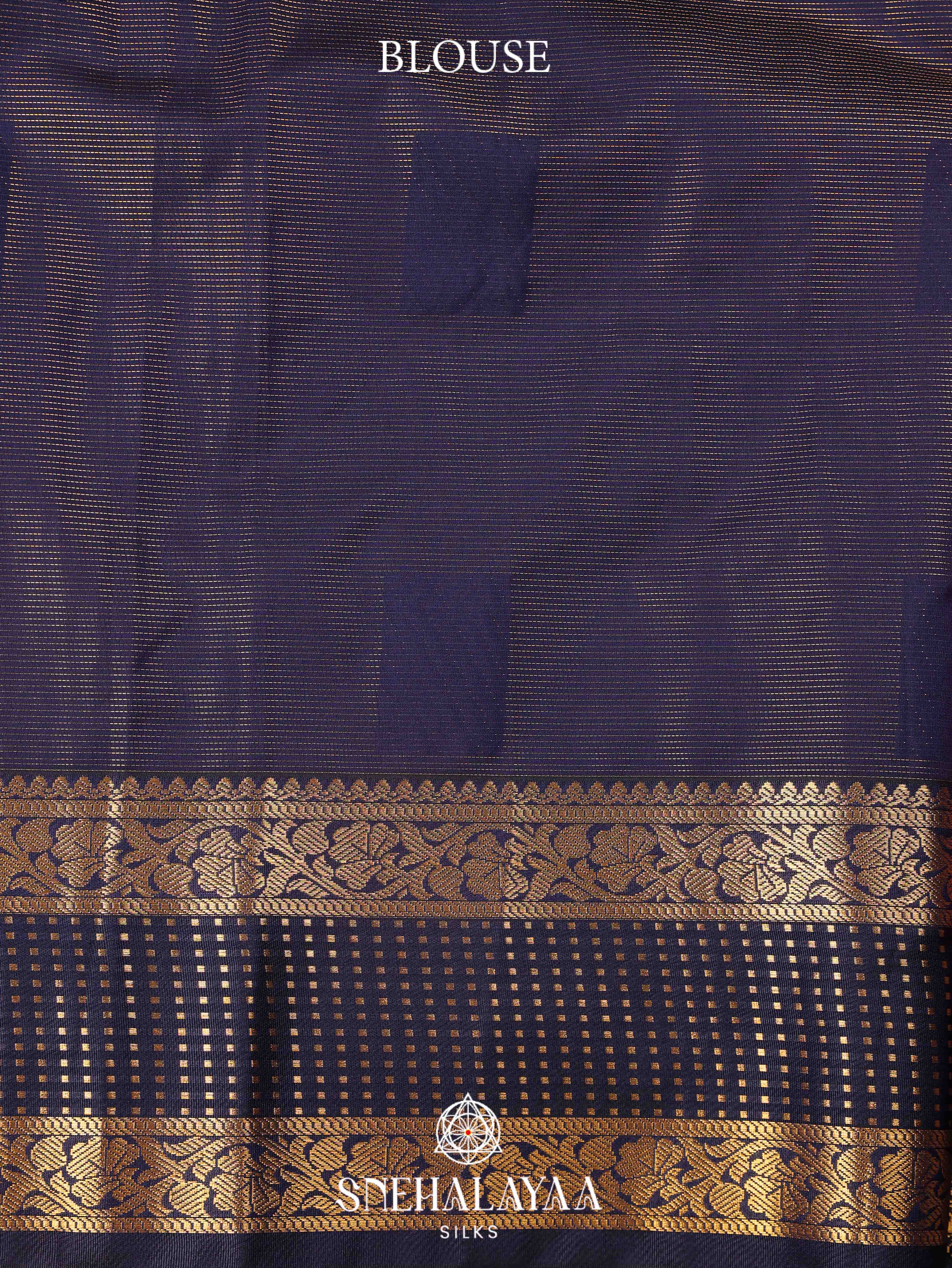 Peach Art Silk Saree