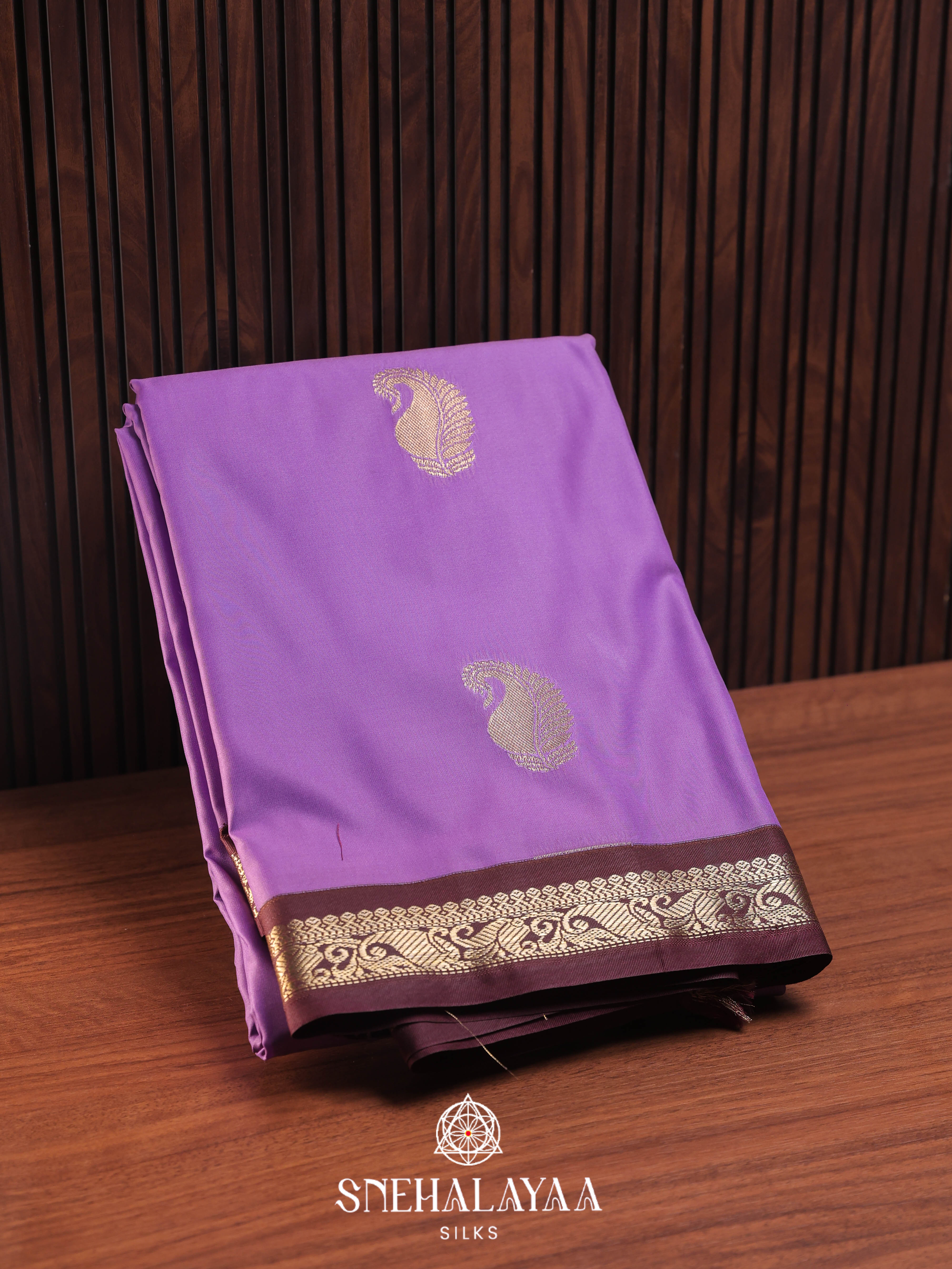 Orchid Art Silk Saree