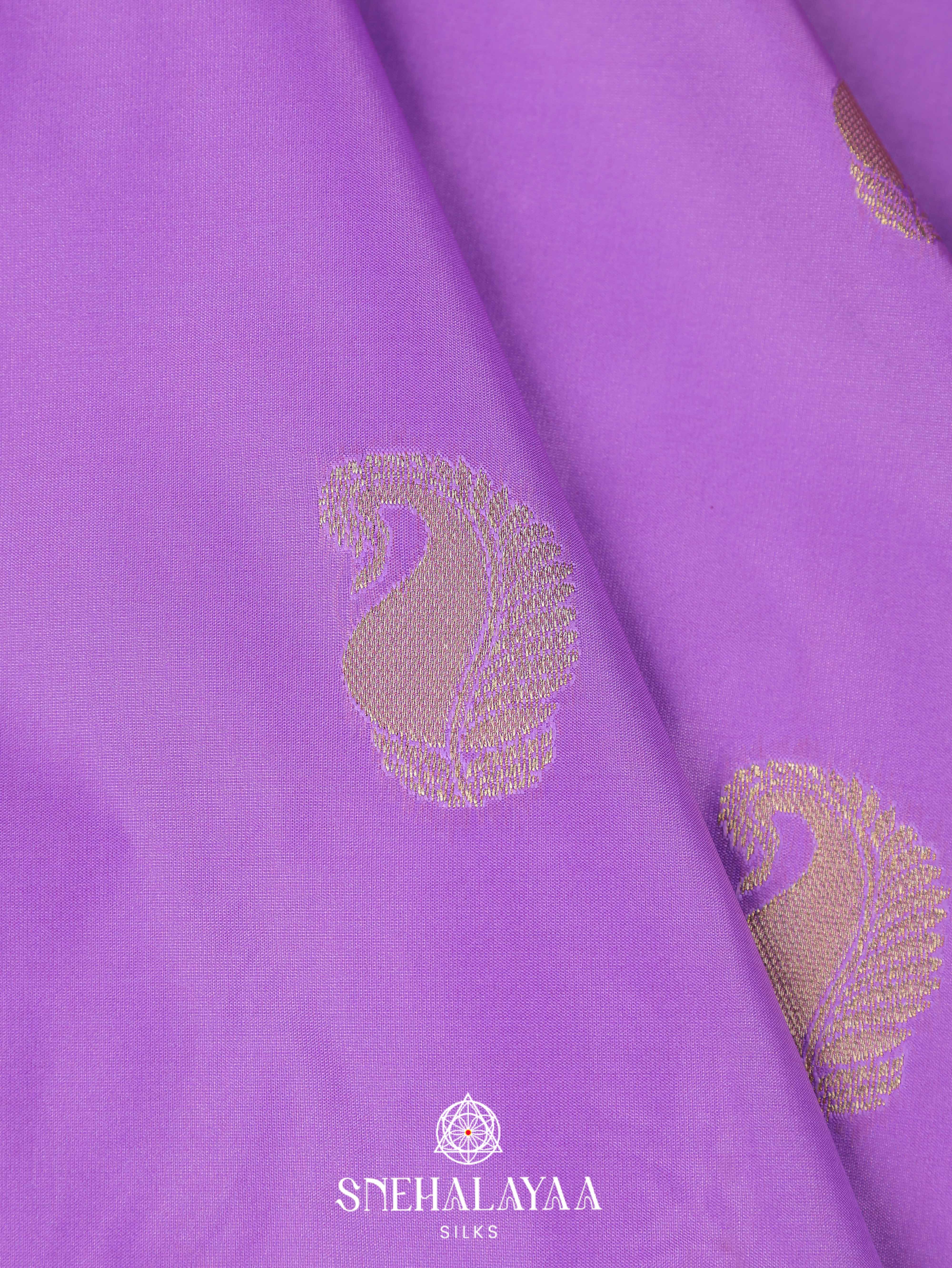 Orchid Art Silk Saree