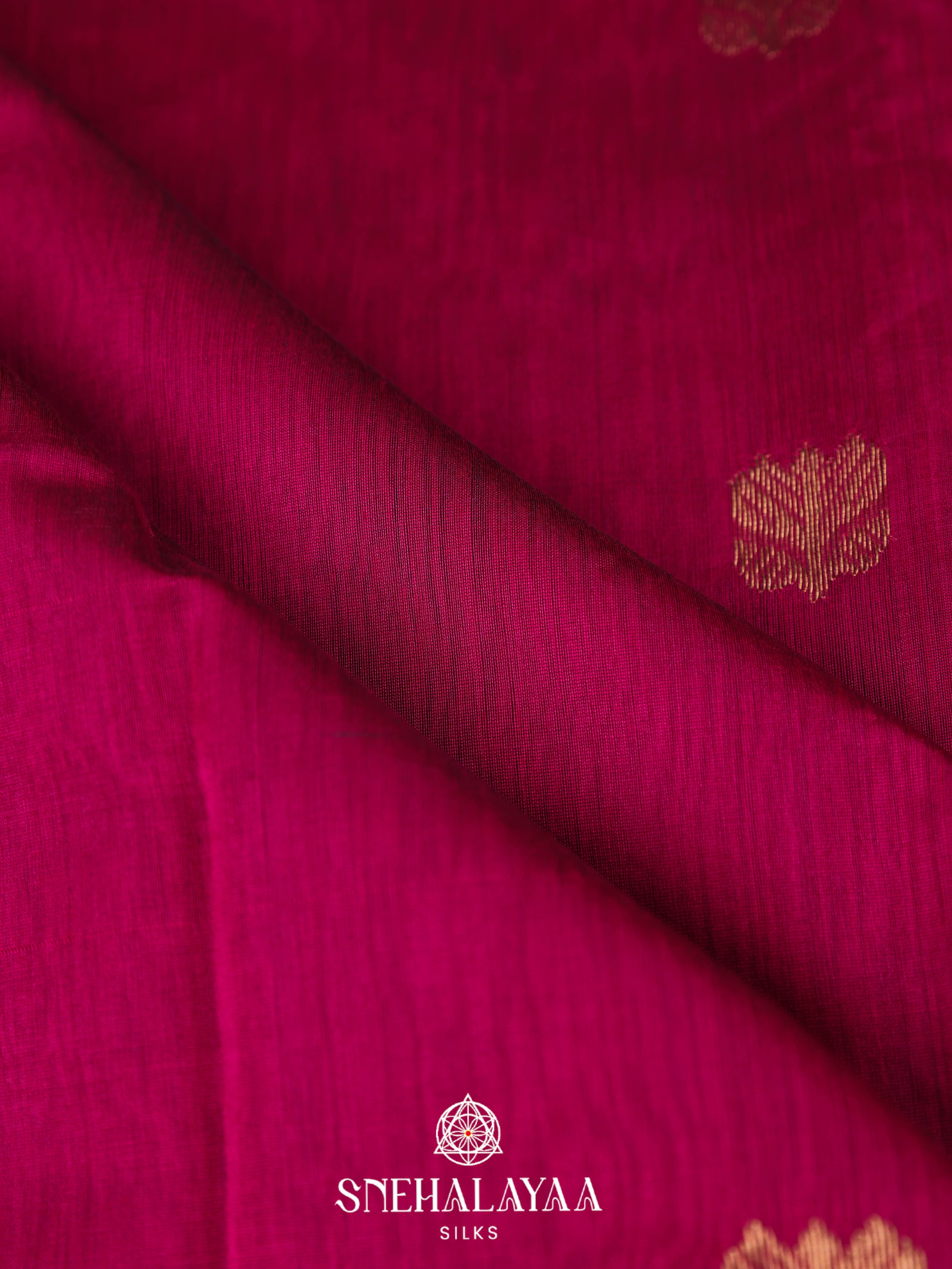Pink Maheshwari Silk Cotton Saree