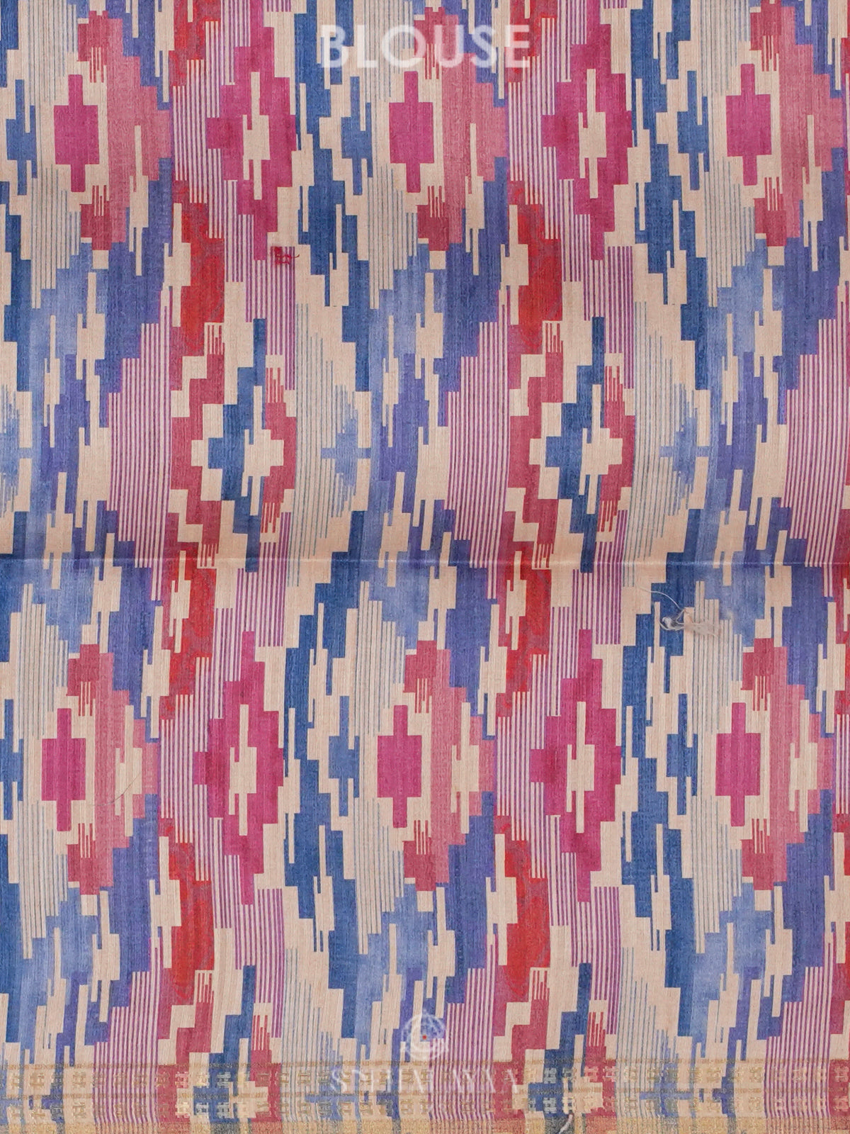 Lilac Tussar Saree