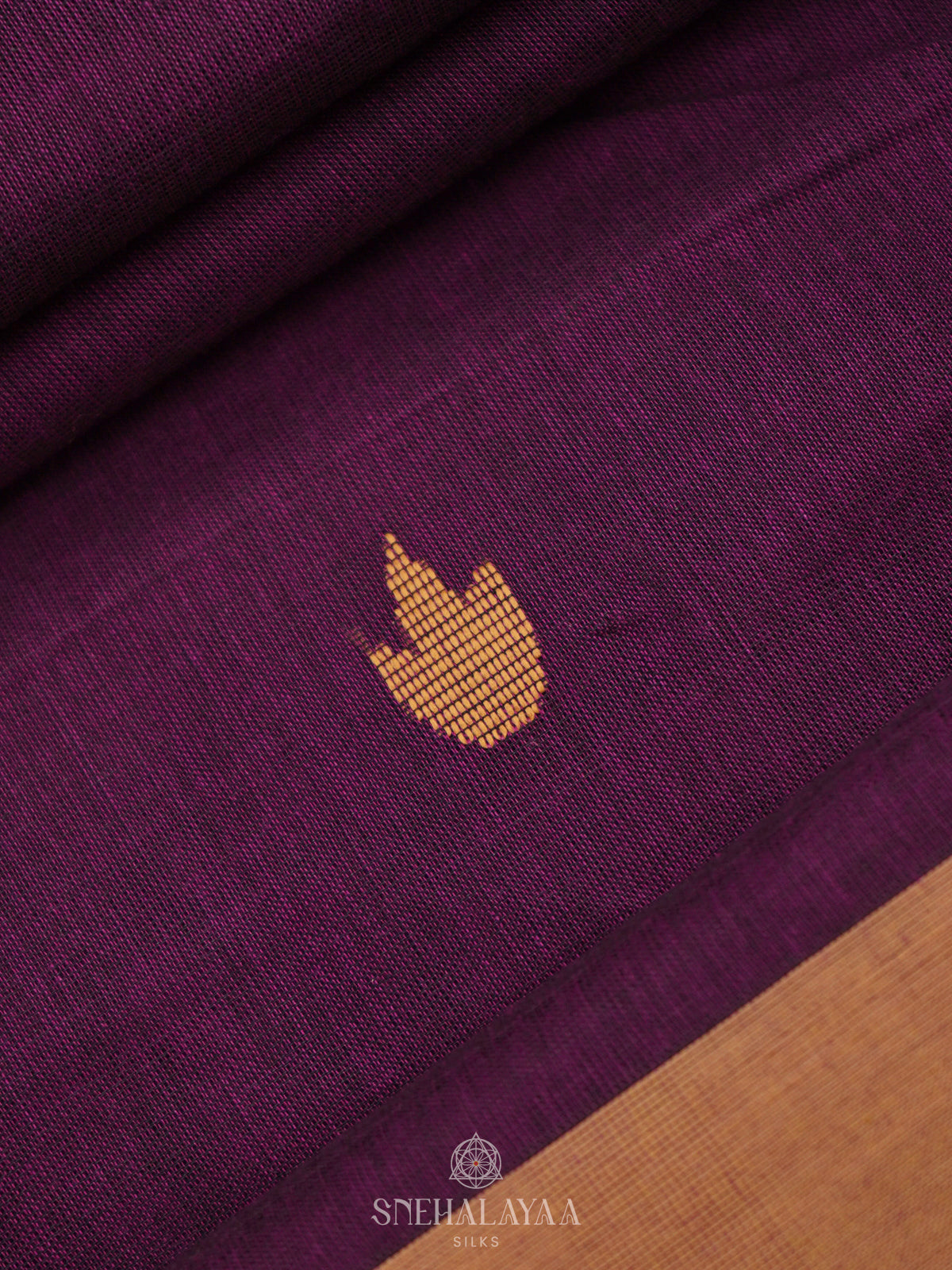 Purple Kanchi Cotton Saree