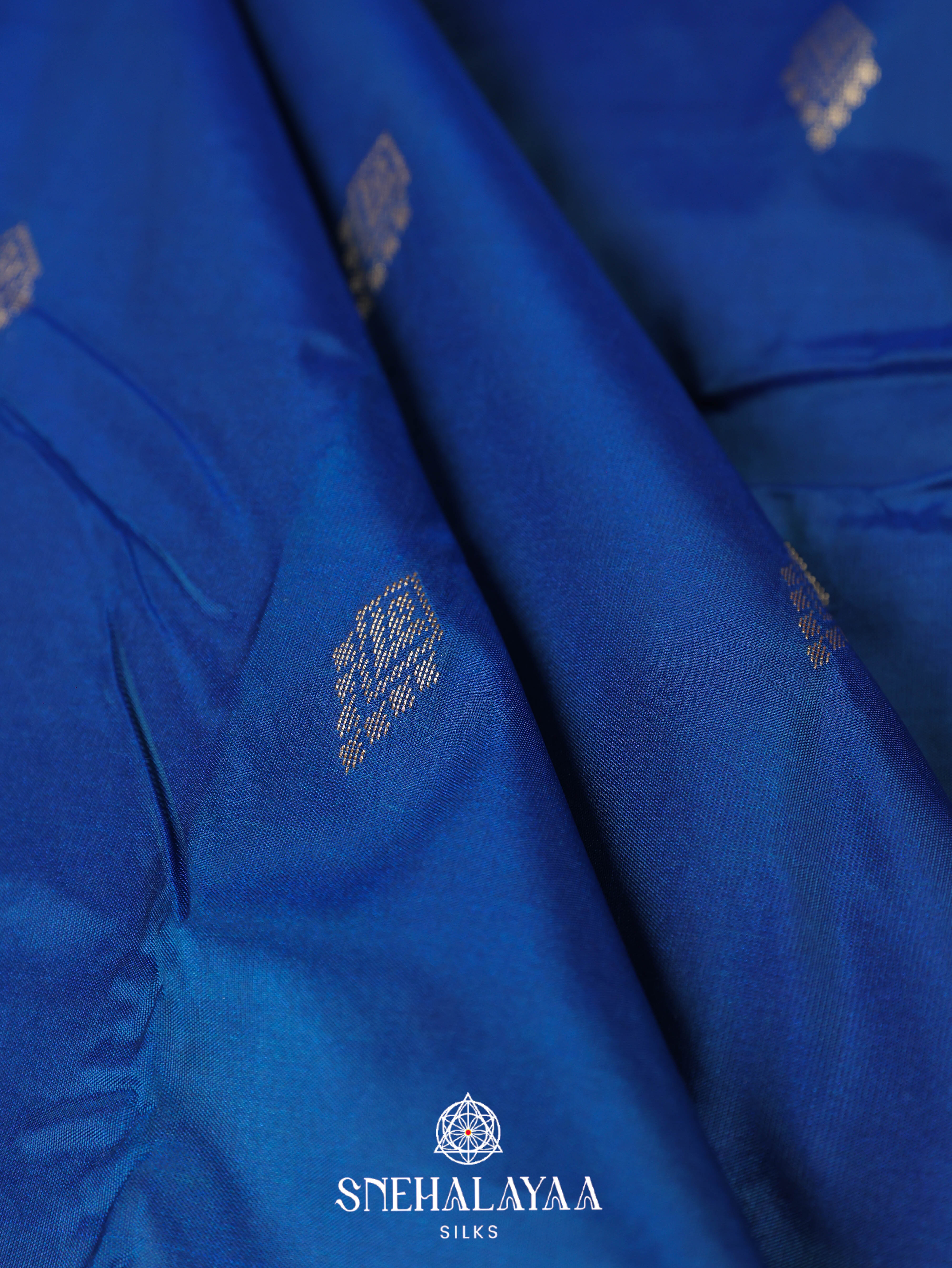 Navy Blue Art Silk Saree