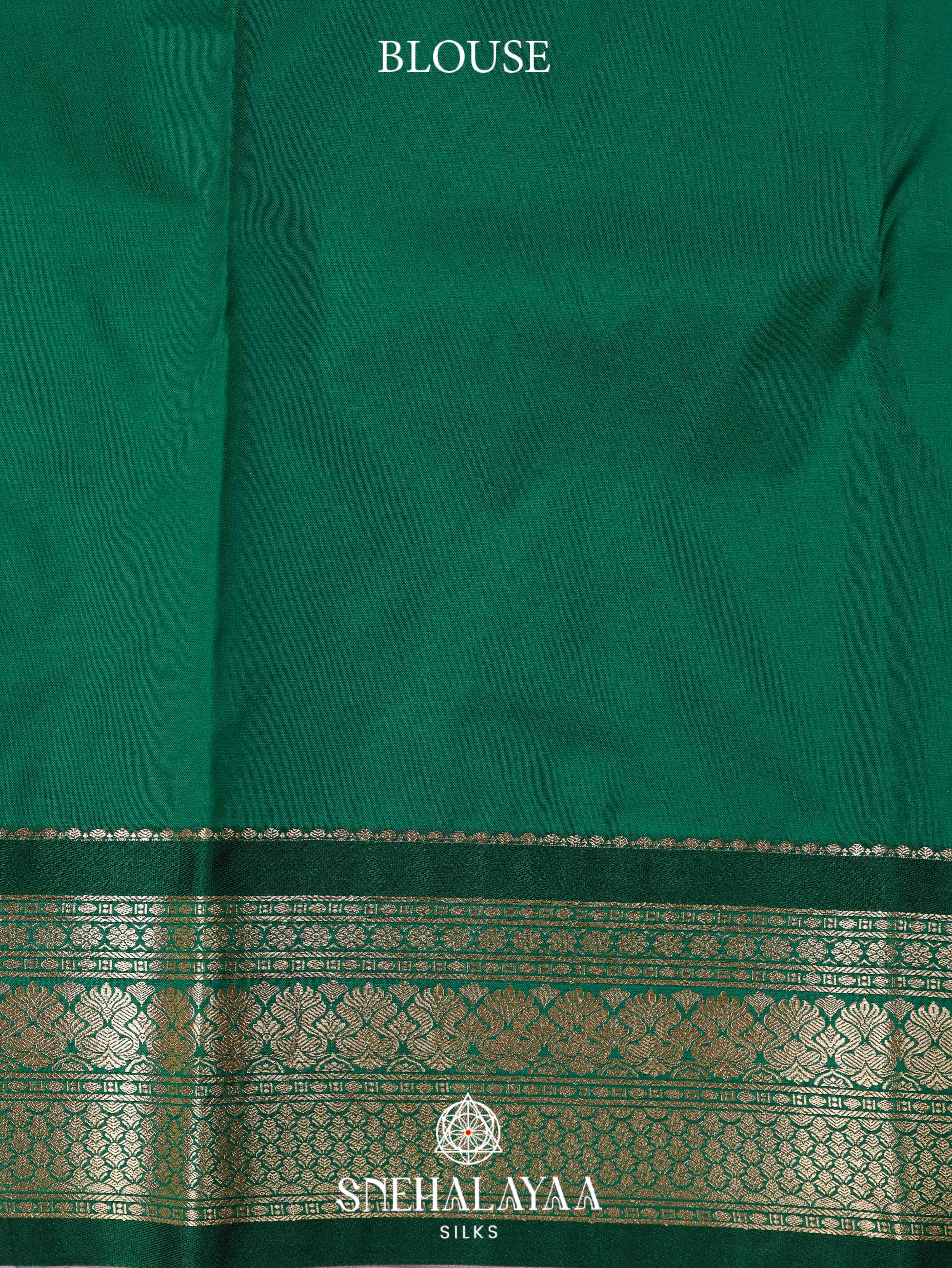 Coral Orange Art Silk Saree