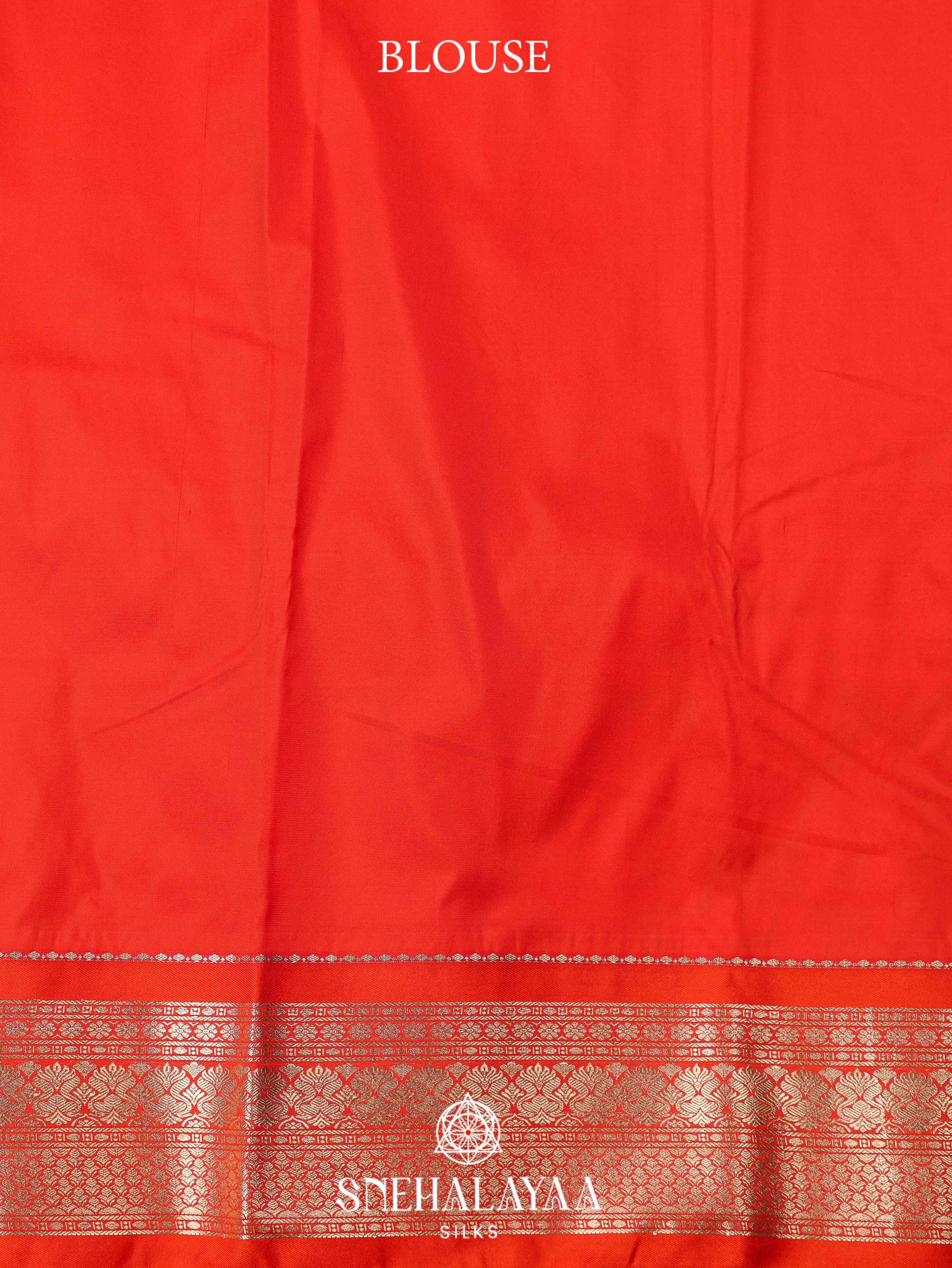 Grey Art Silk Saree