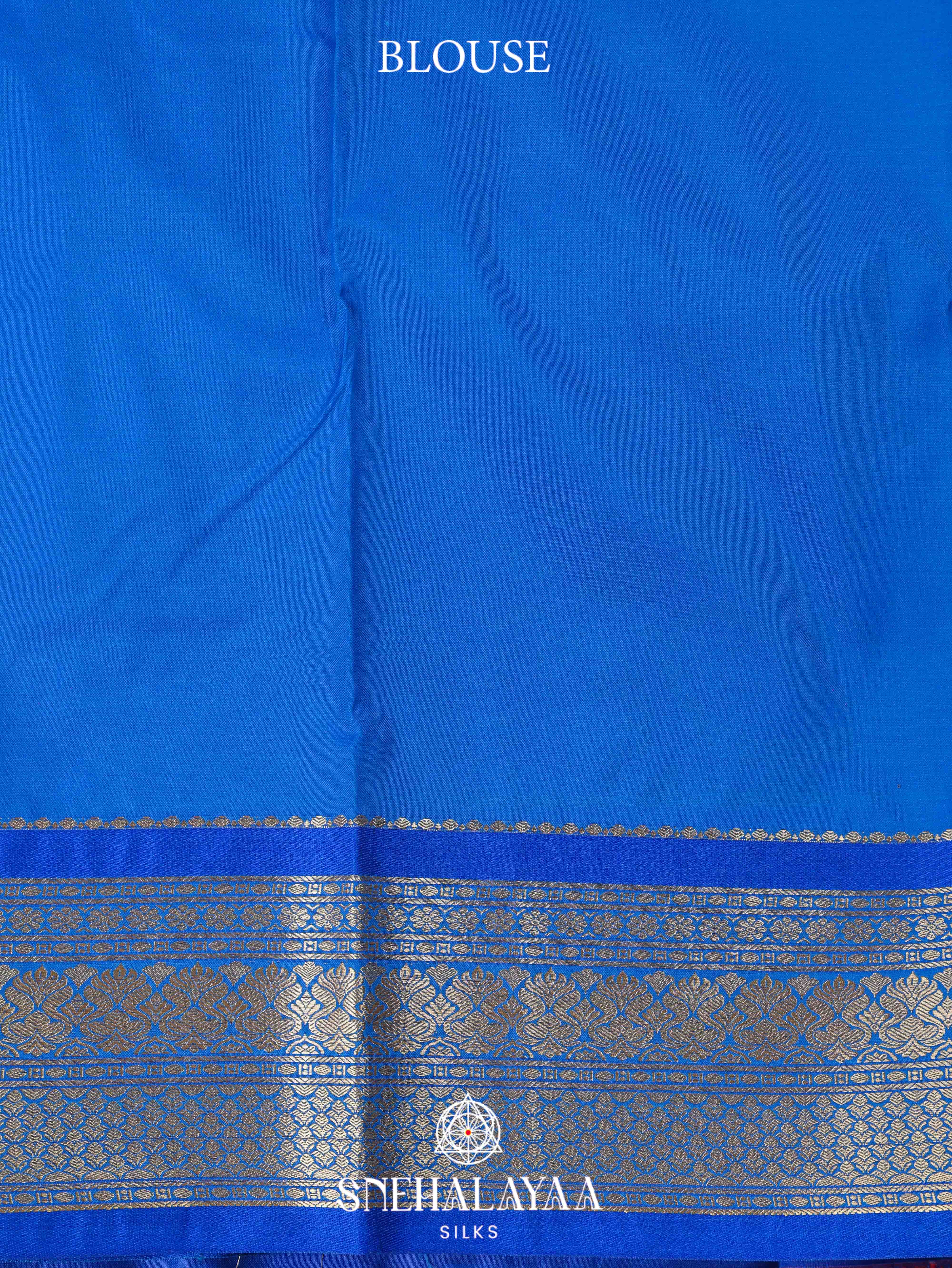 Brown Art Silk Saree