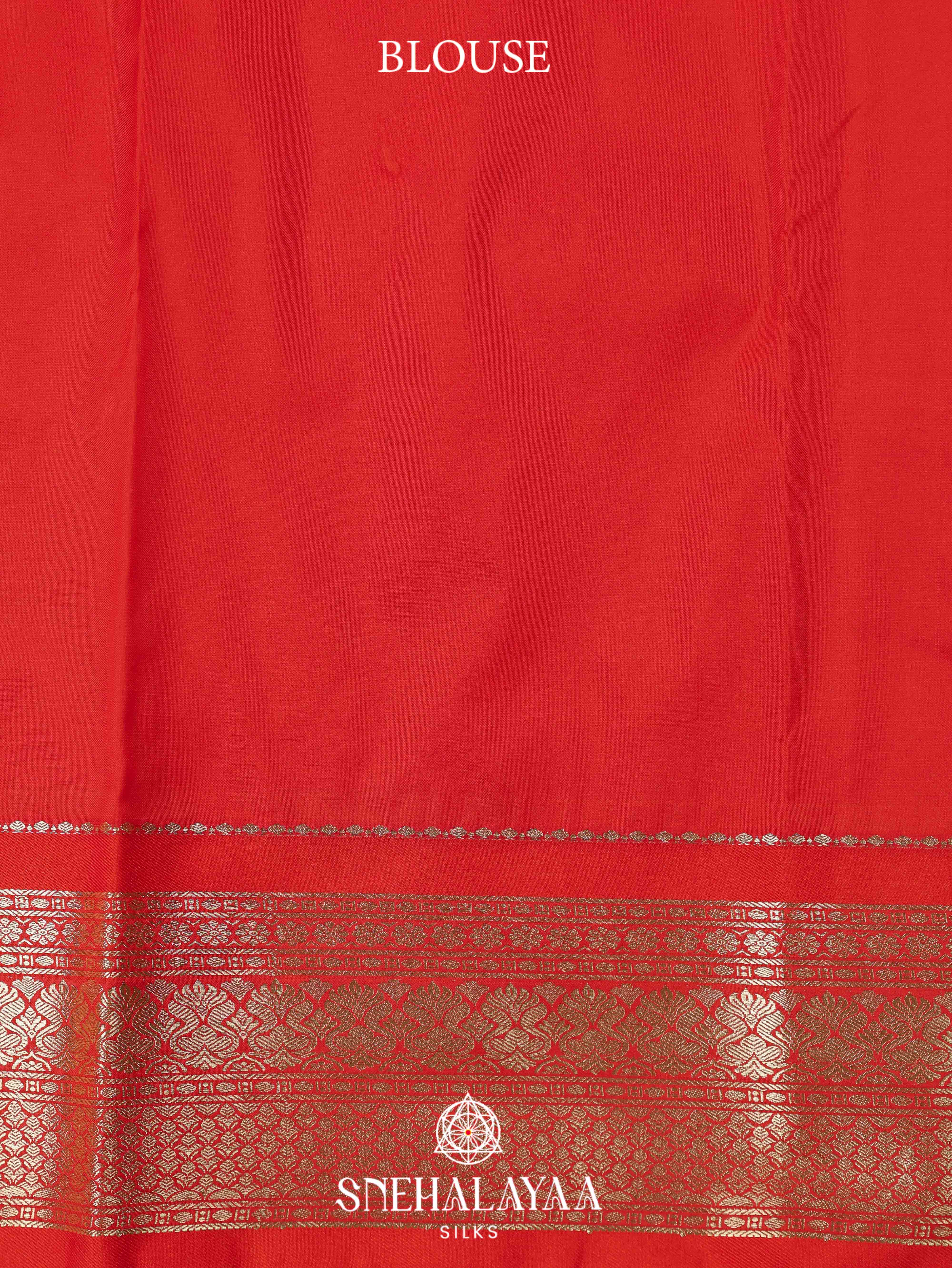 Olive Green Art Silk Saree