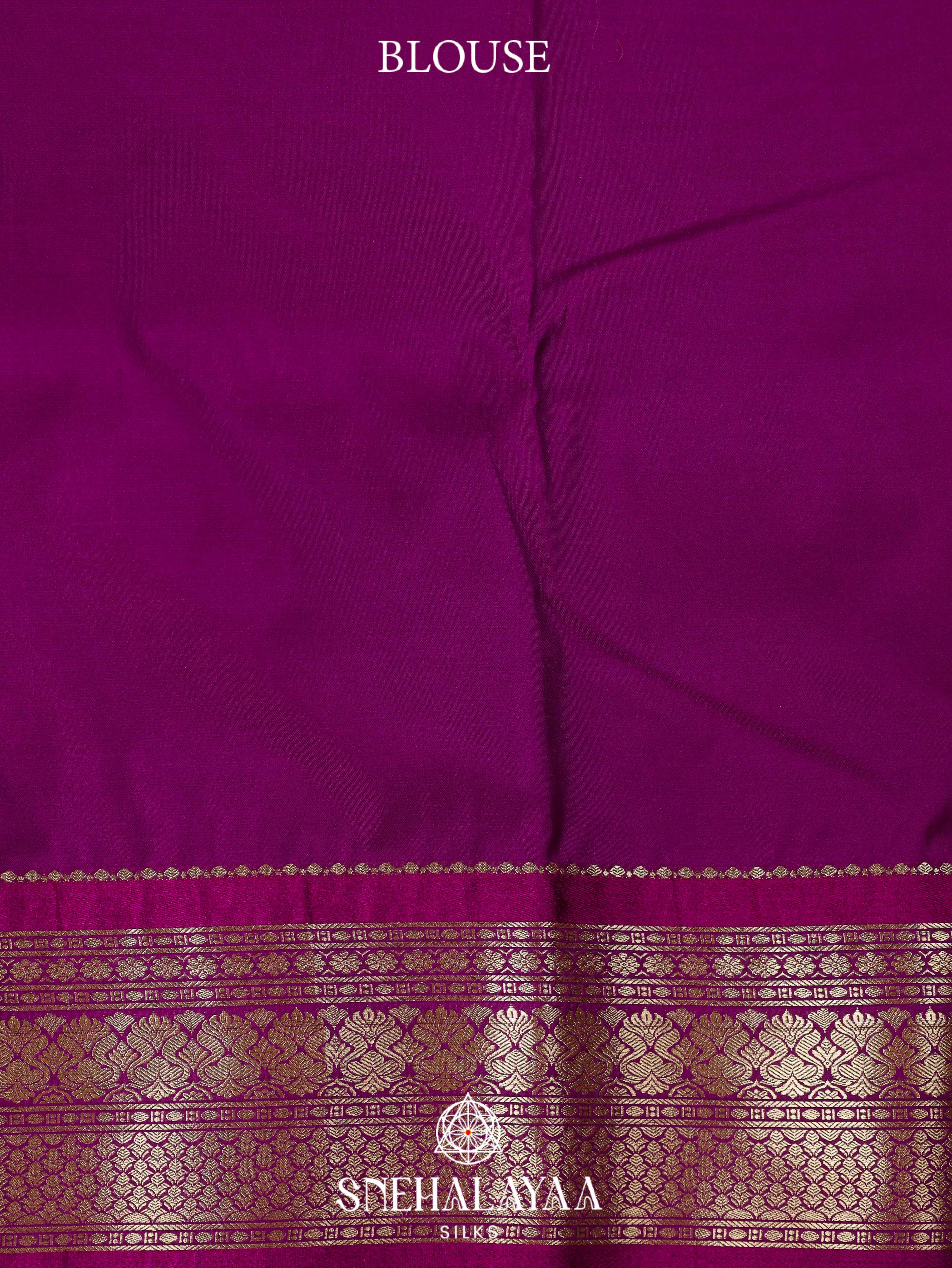 Rust Orange Art Silk Saree