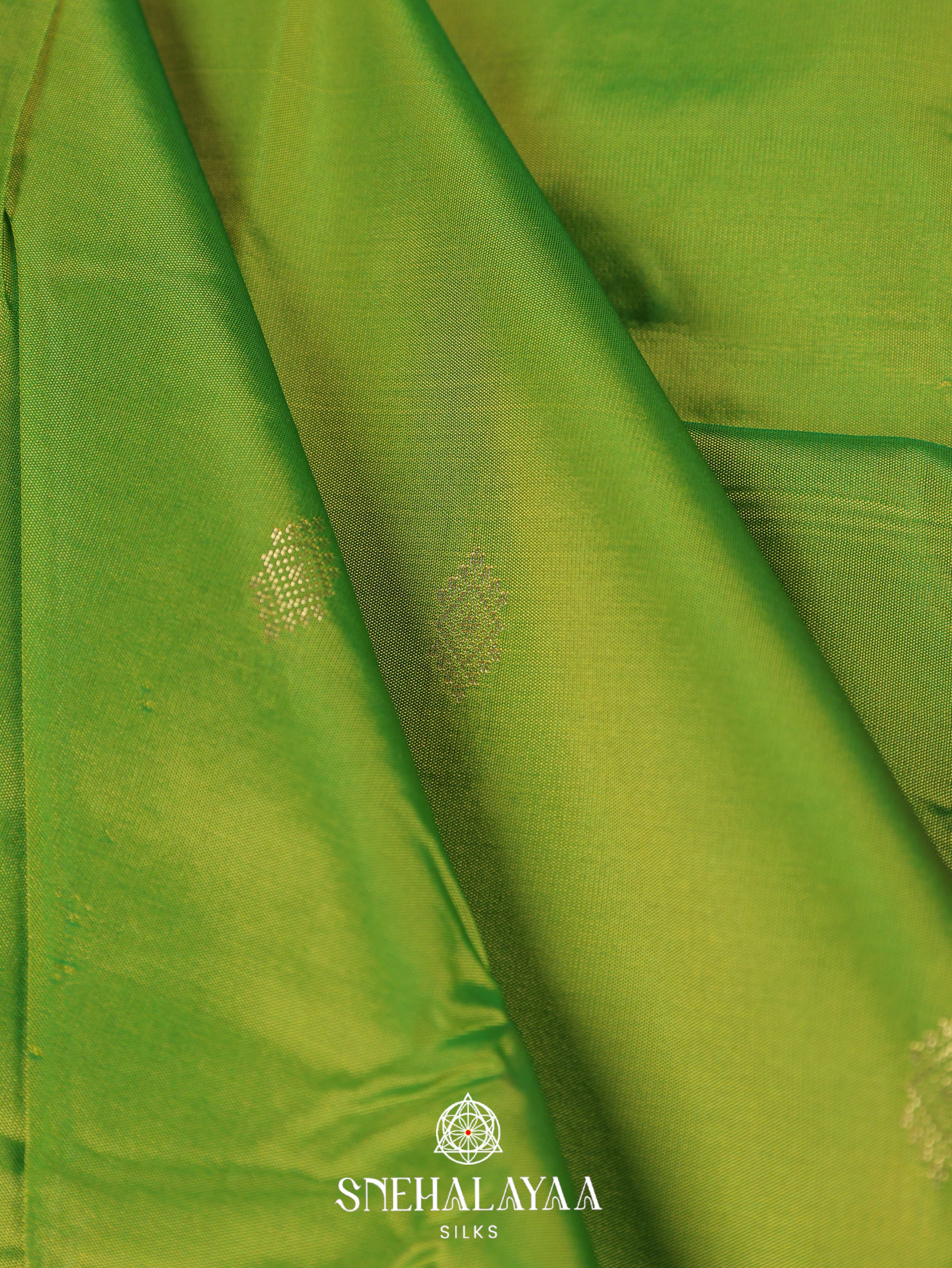 Green Art Silk Saree