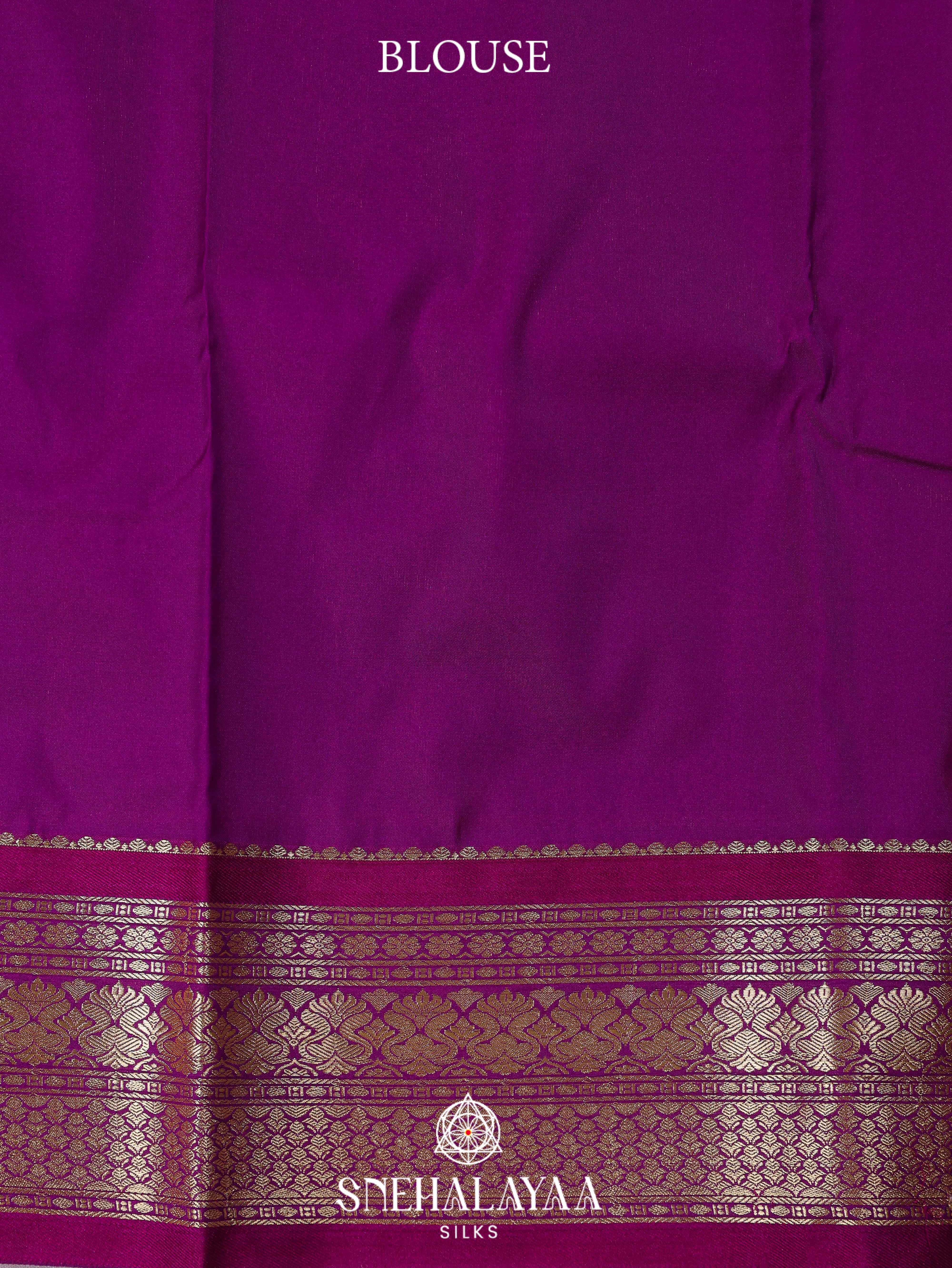 Rust Orange Art Silk Saree