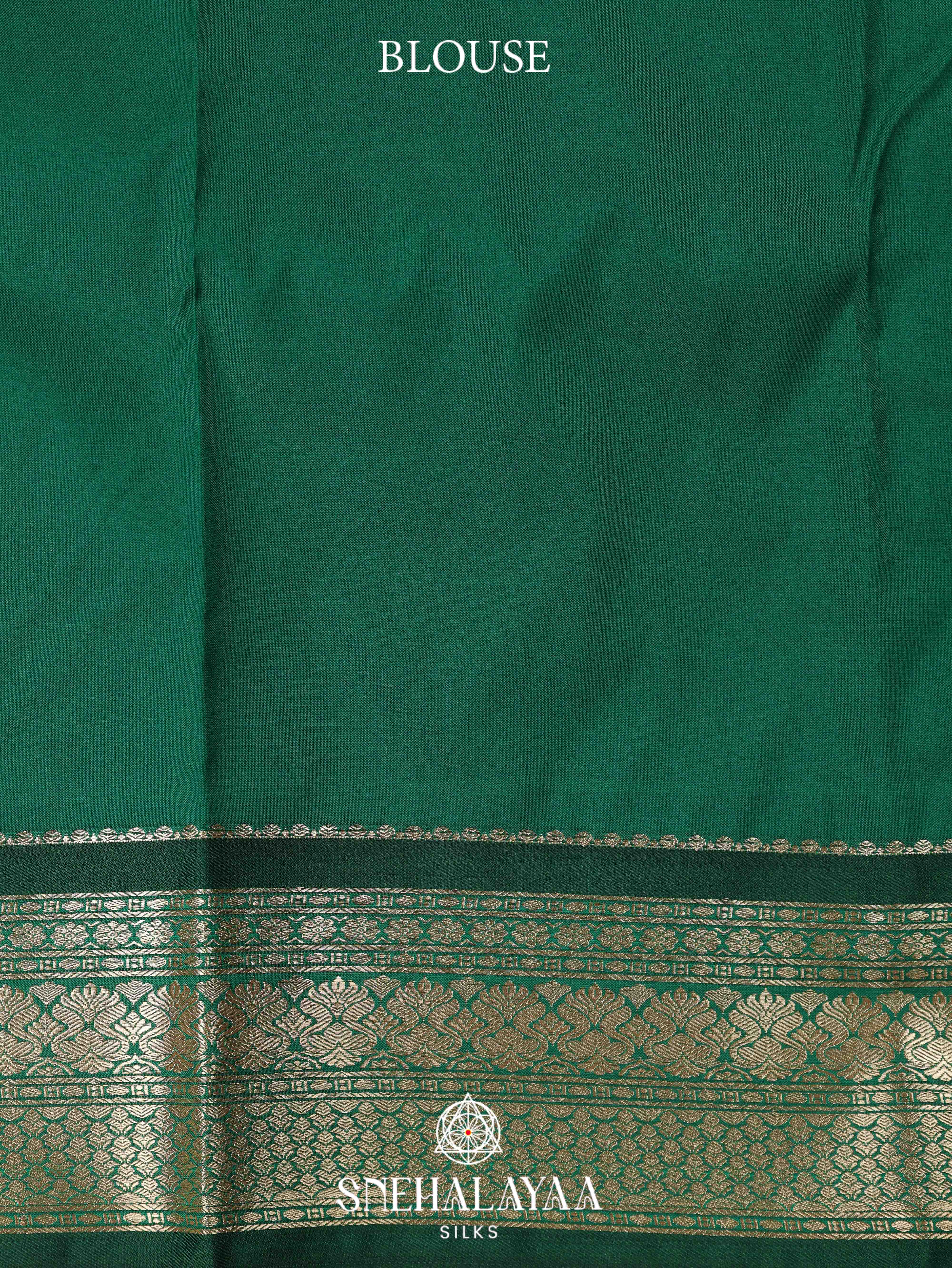 Brown Art Silk Saree