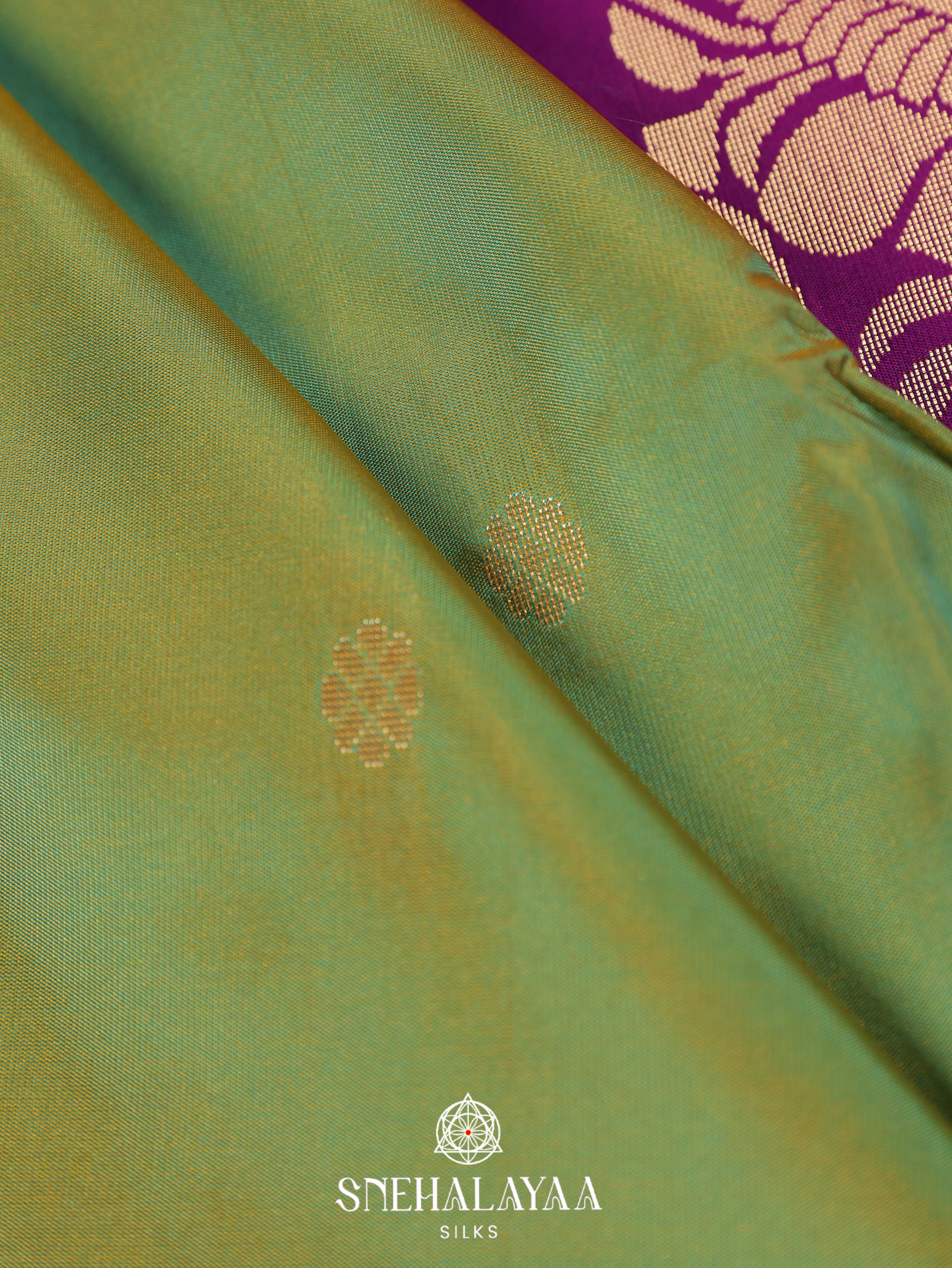 Green Art Silk Saree