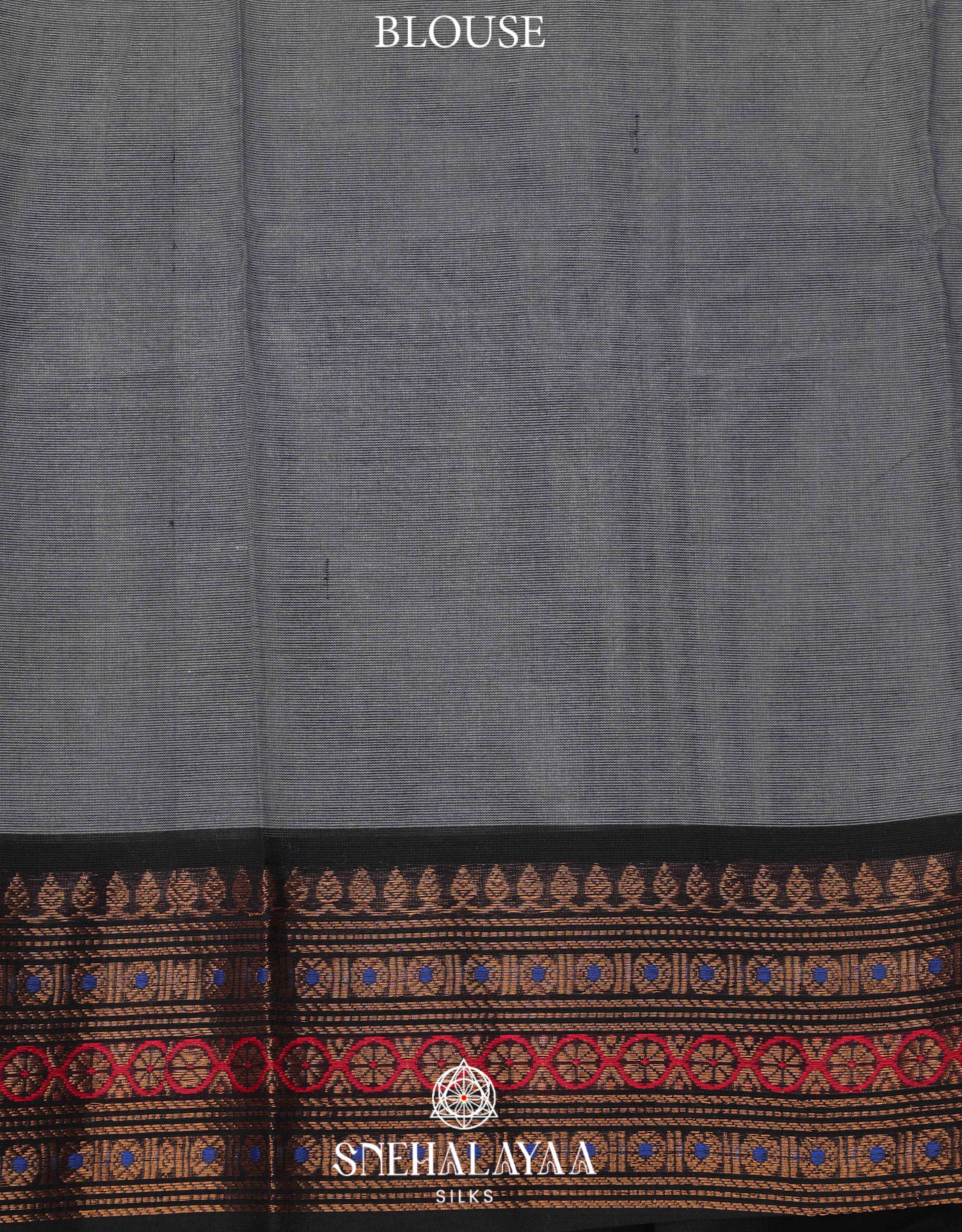 Grey  Kanchi Cotton Saree