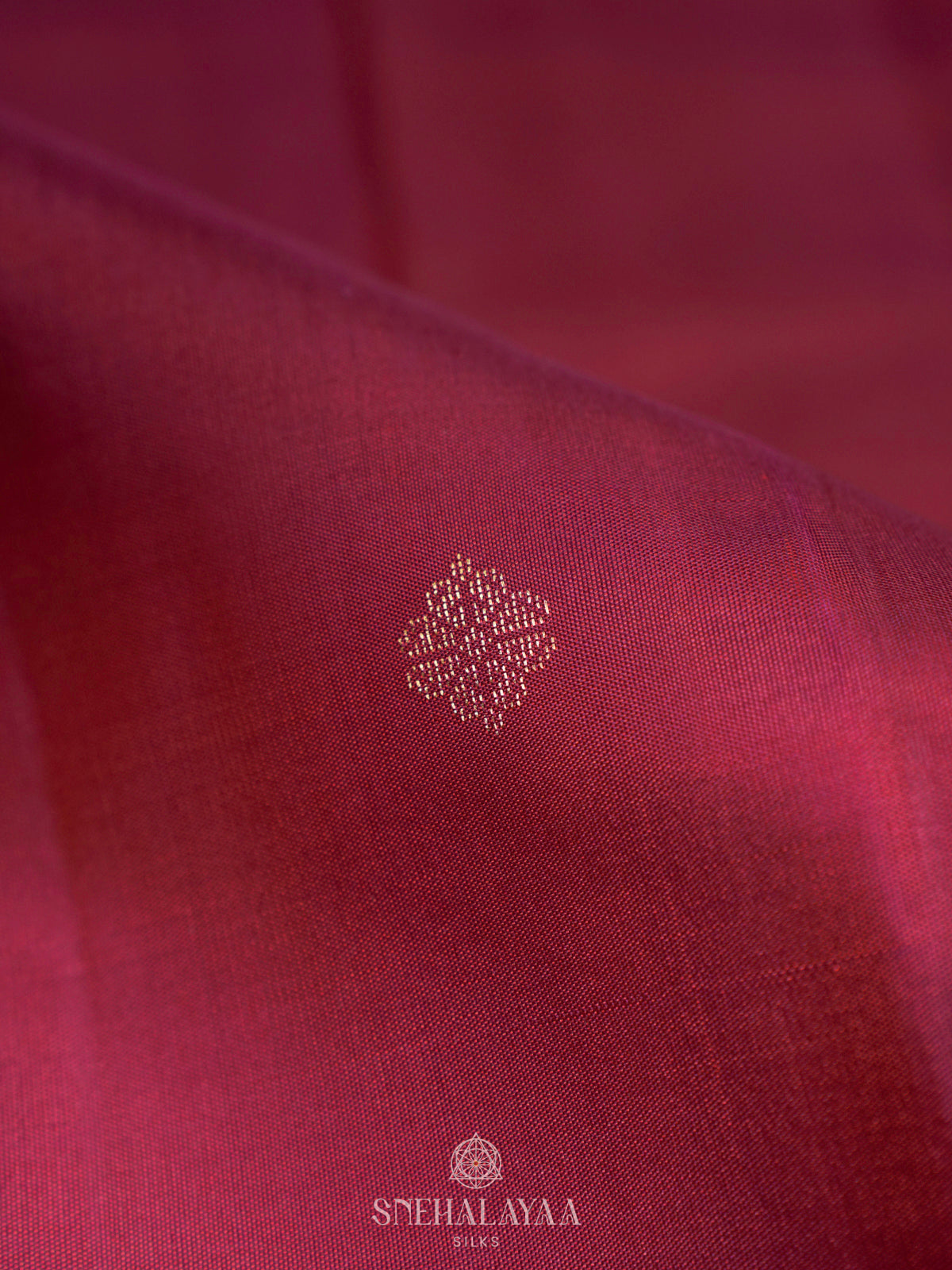 Maroon Kanjivaram Silk Saree
