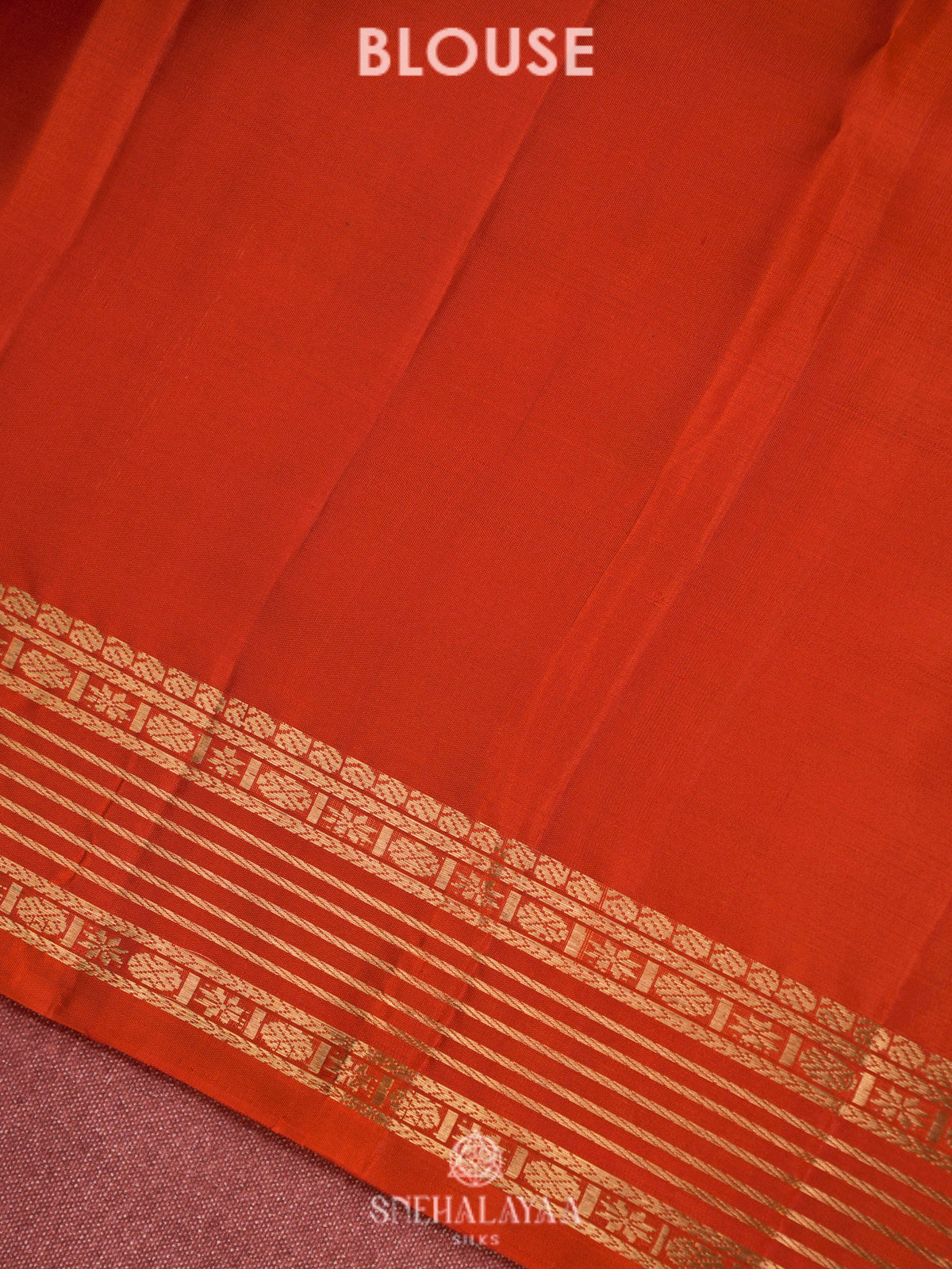 Maroon Kanjivaram Silk Saree