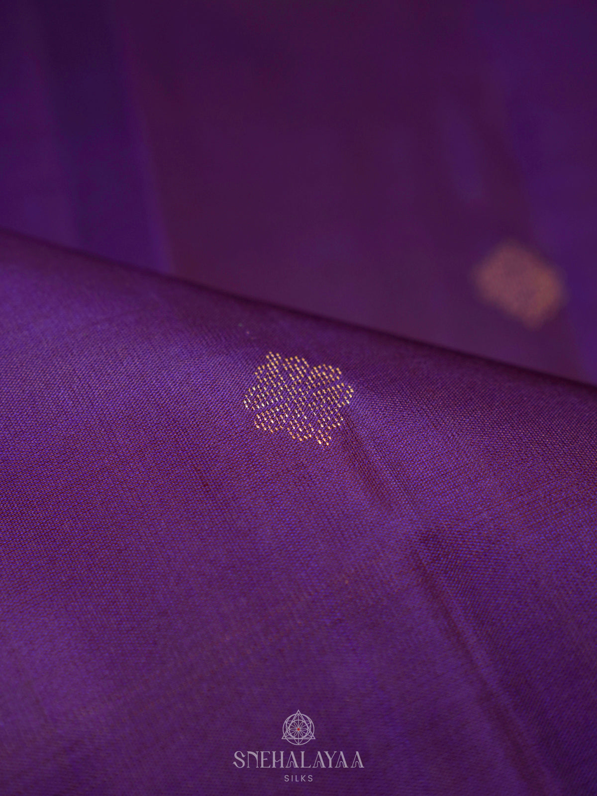 Purple Kanjivaram Silk Saree