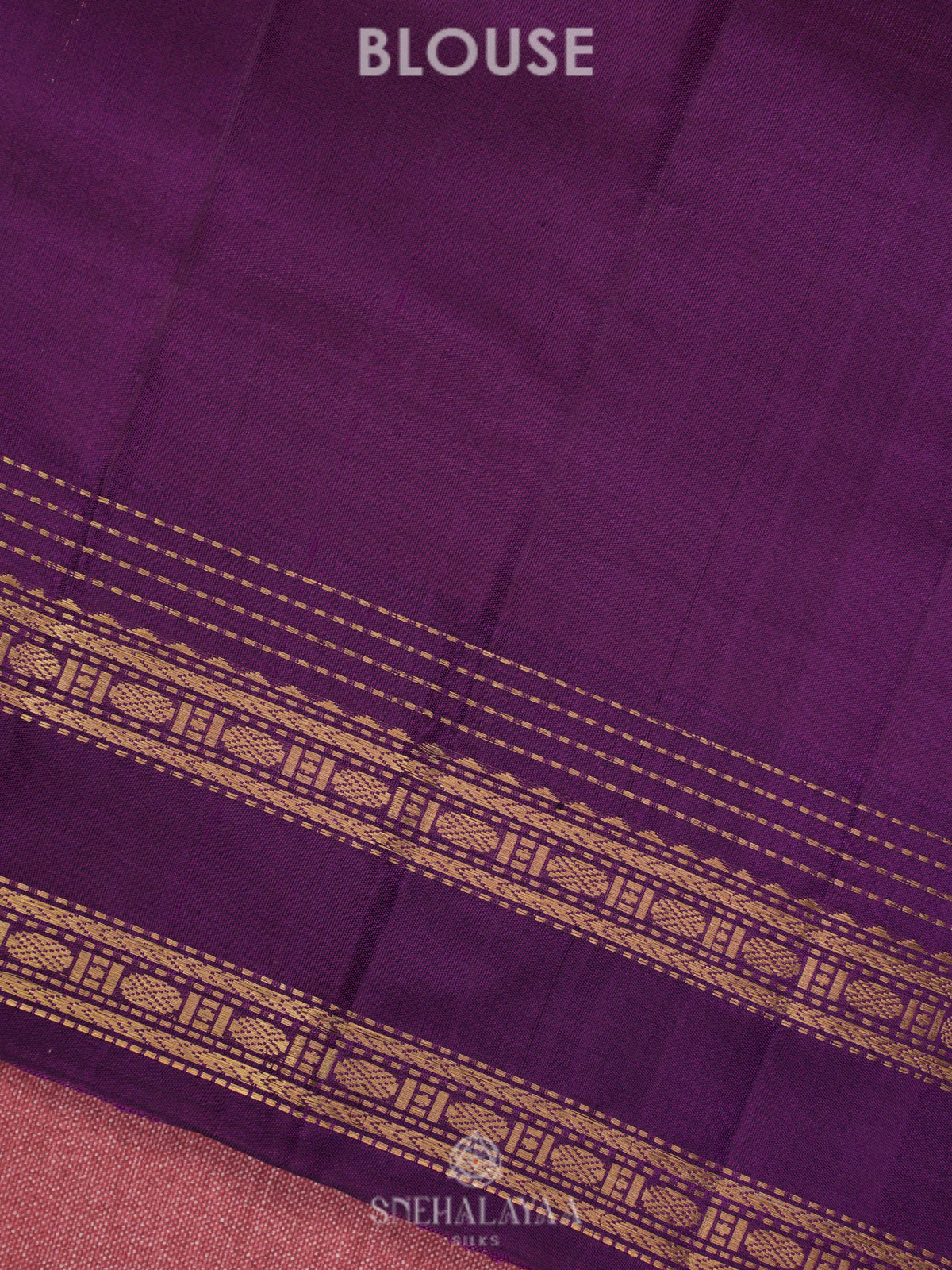 Ruby Red Kanjivaram Silk Saree