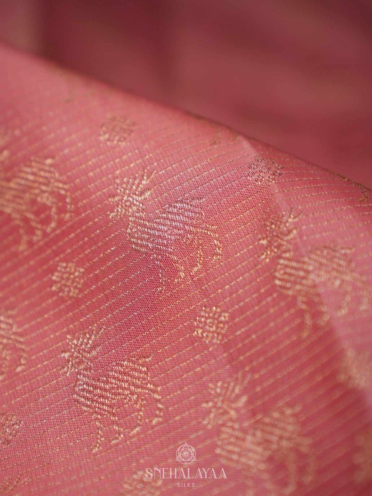 Pink Kanjivaram Silk Saree