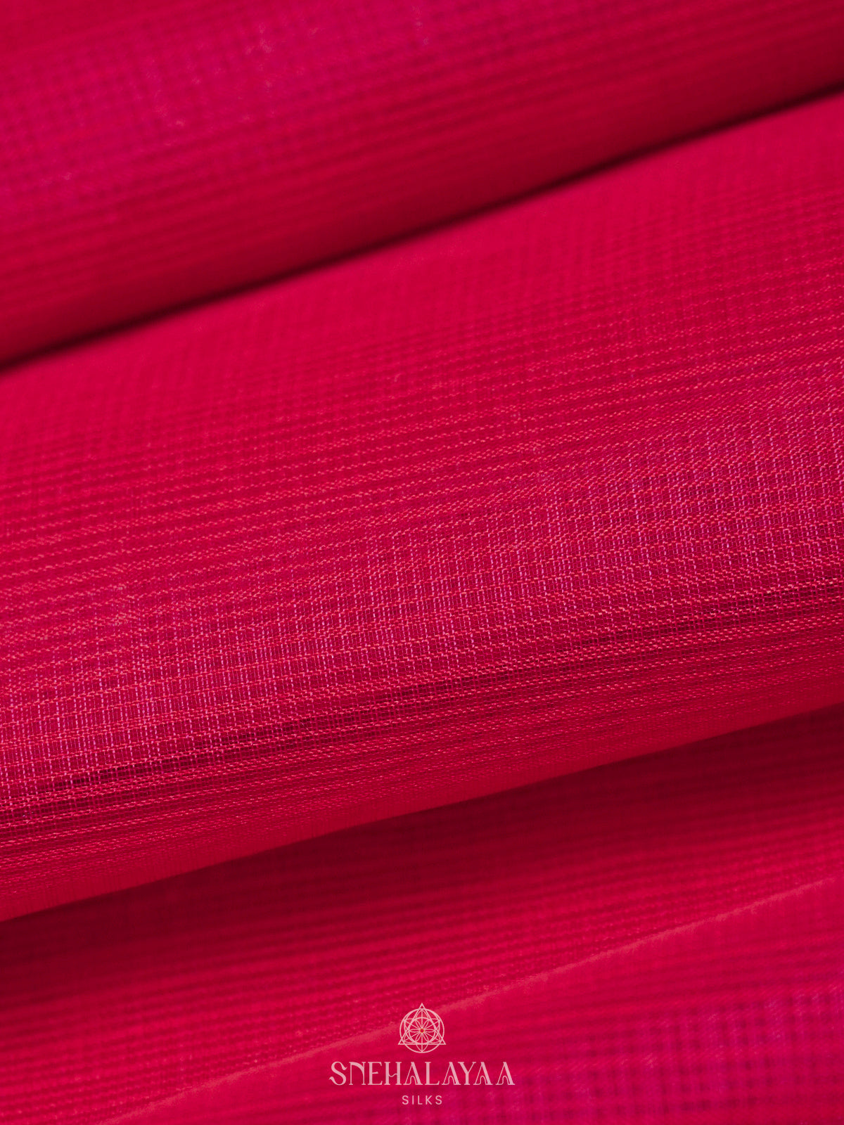 Pink Kota Embroidery Saree