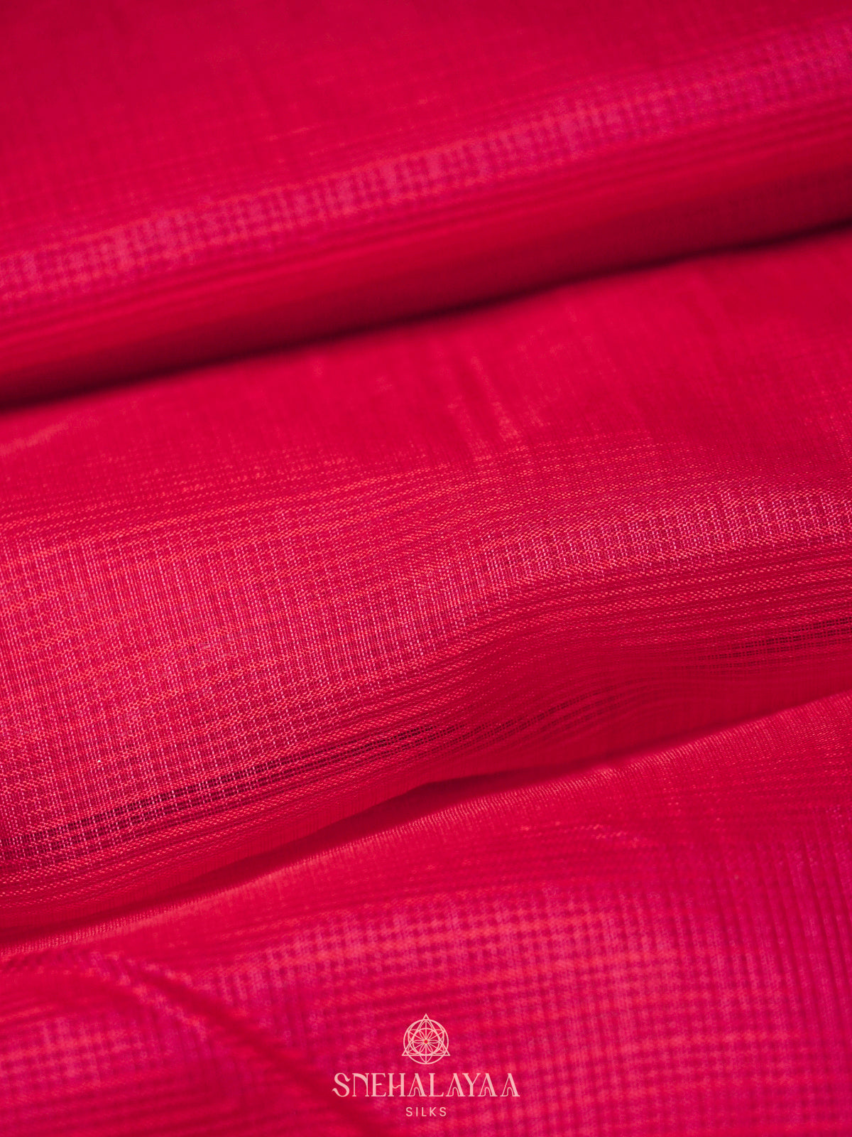 Pink Kota Embroidery Saree