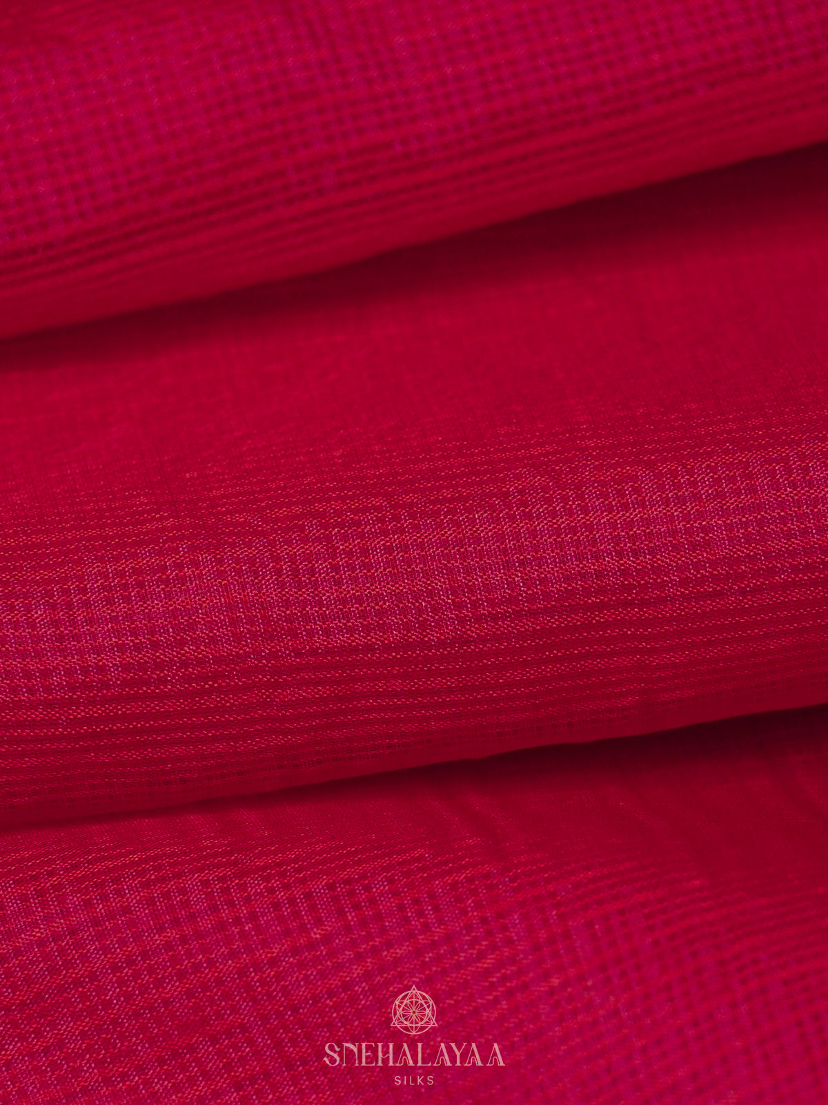 Pink Kota Embroidery Saree