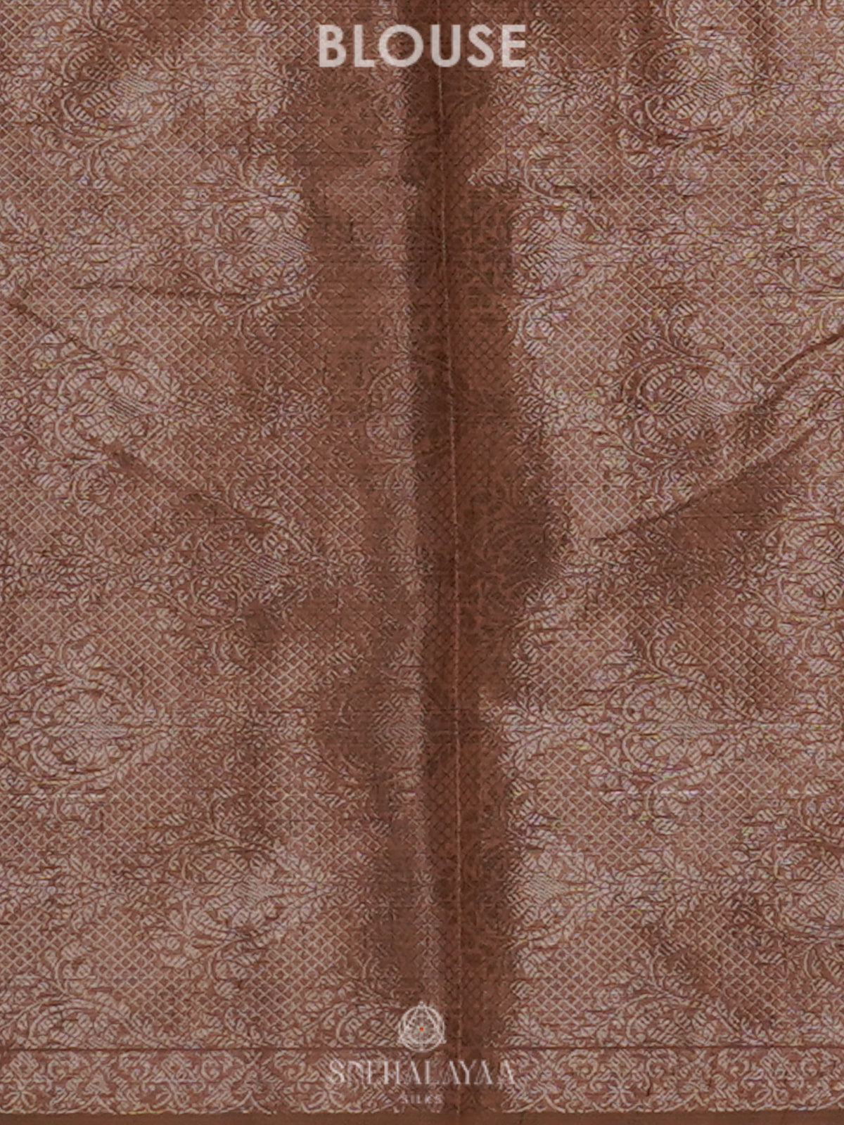 Brown Tussar Saree