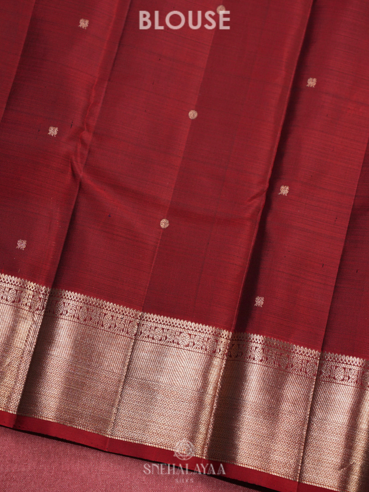 Navy Blue Kanjivaram Silk Saree