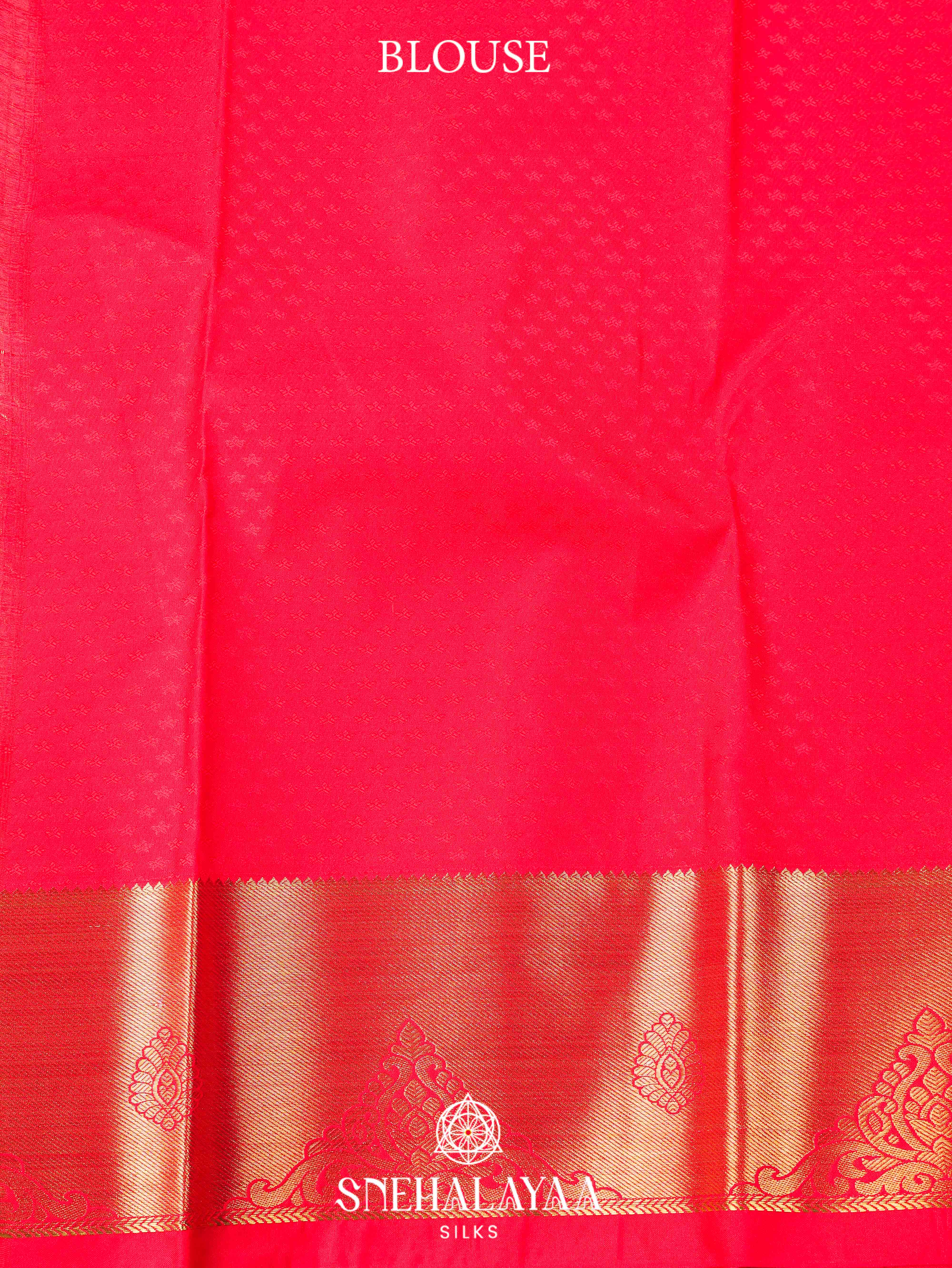 Red Art Silk Saree