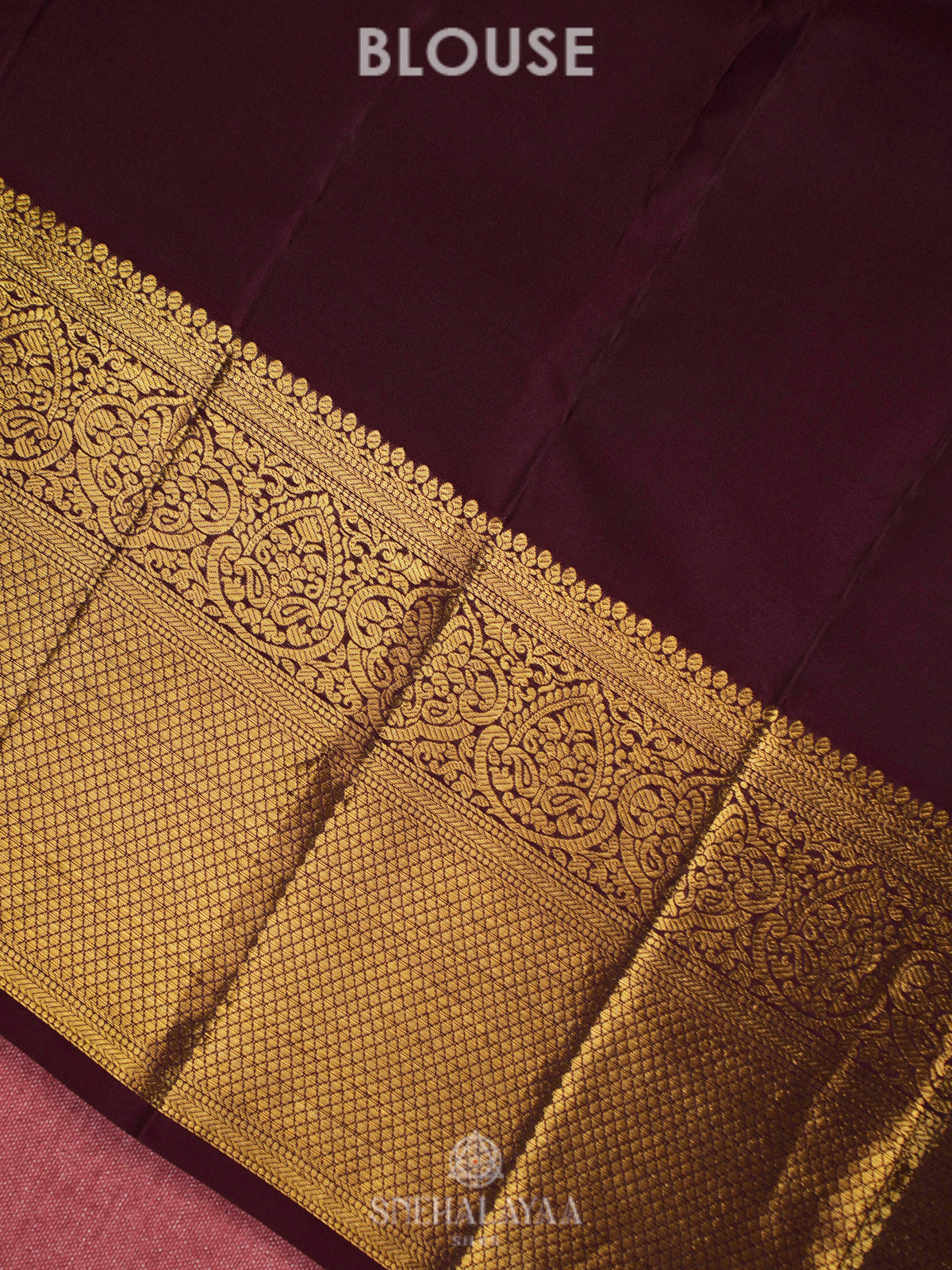 Orange Kanjivaram Silk Saree