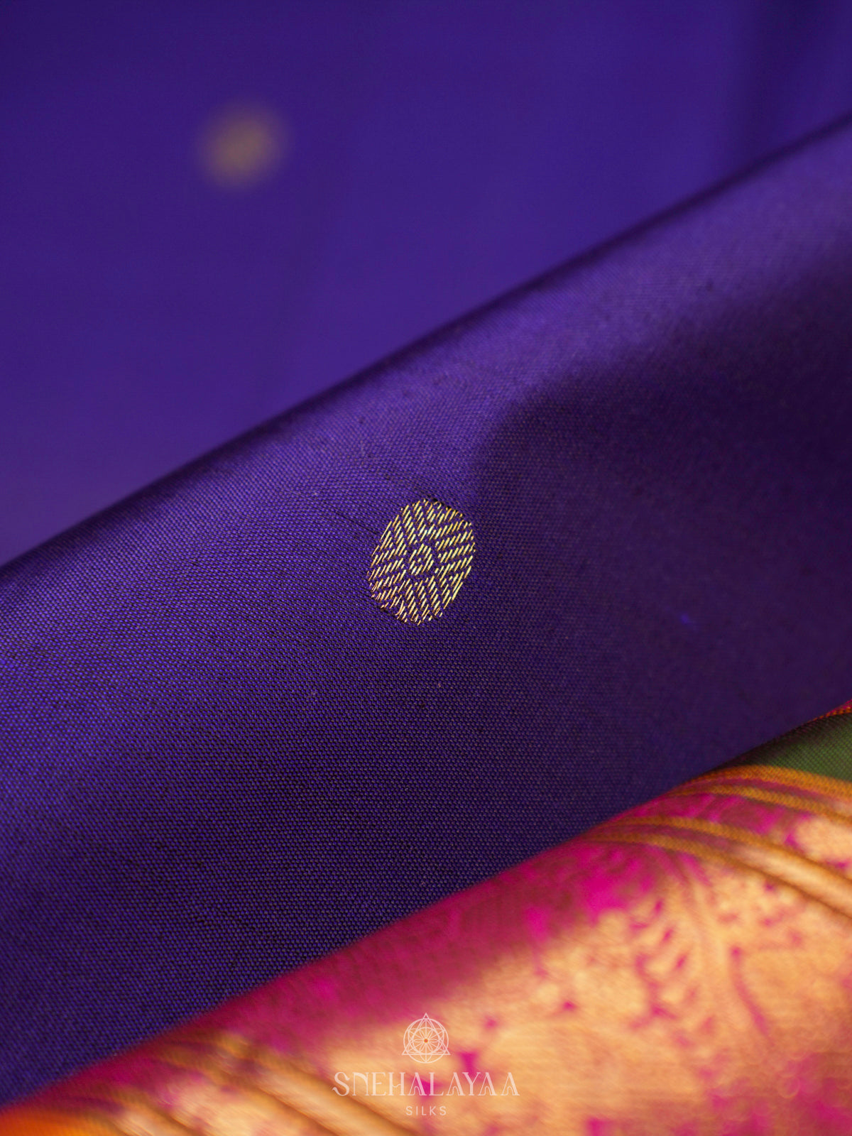 Blue Kanjivaram Silk Saree