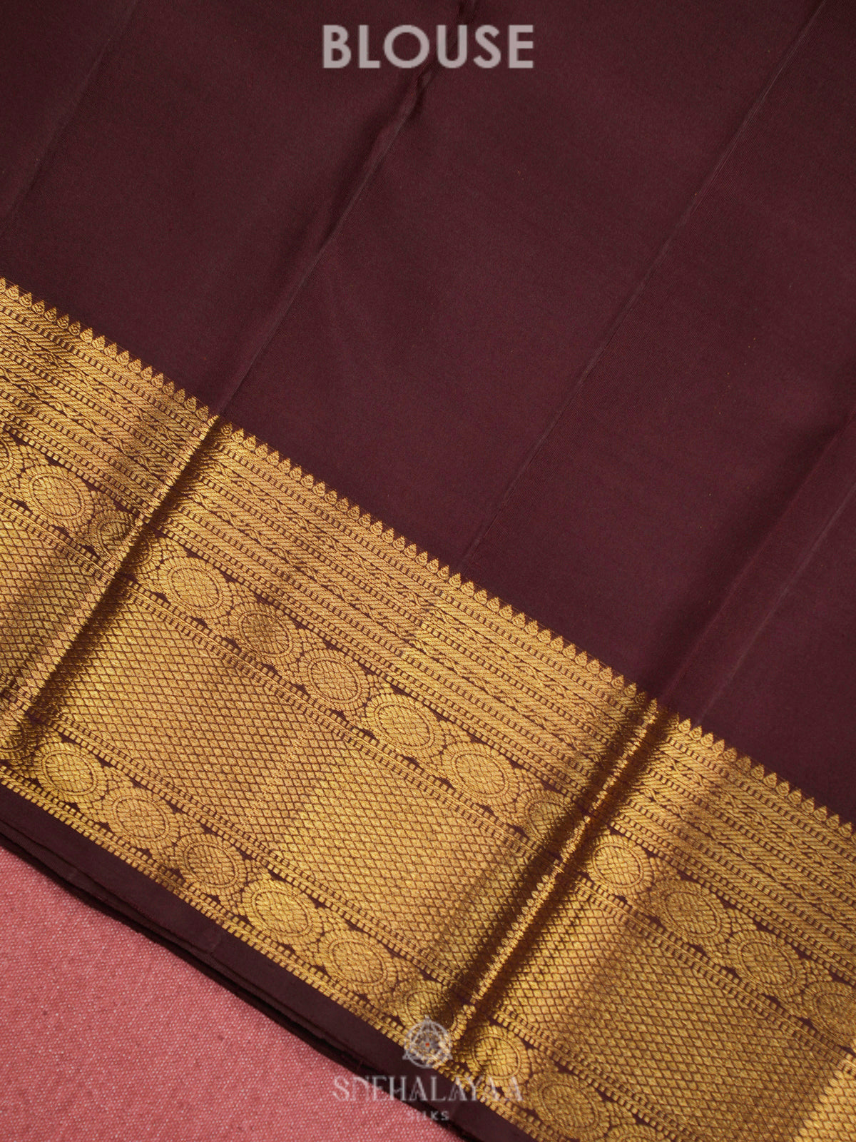 Orange Kanjivaram Silk Saree