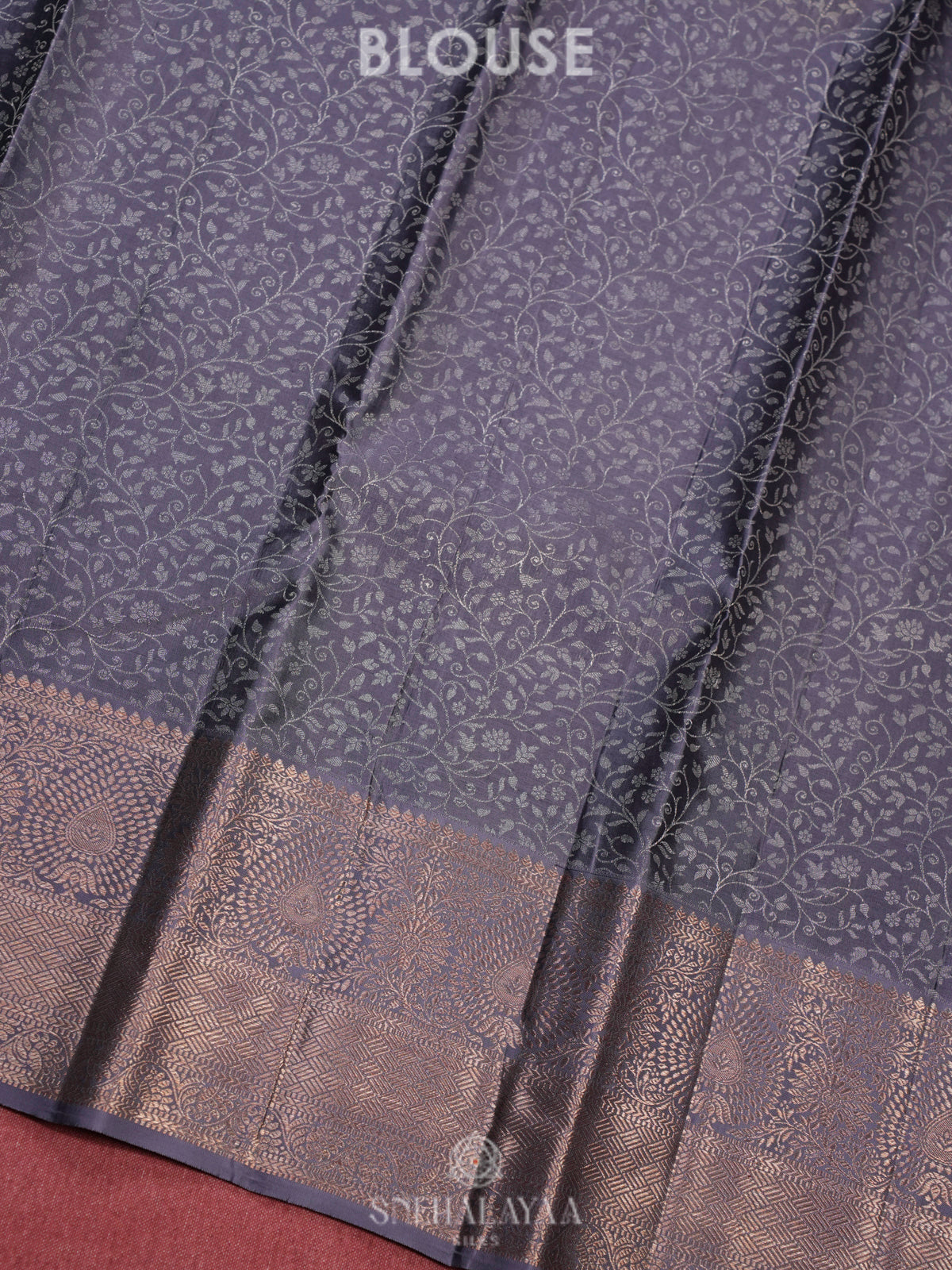 Magenta Kanjivaram Silk Saree
