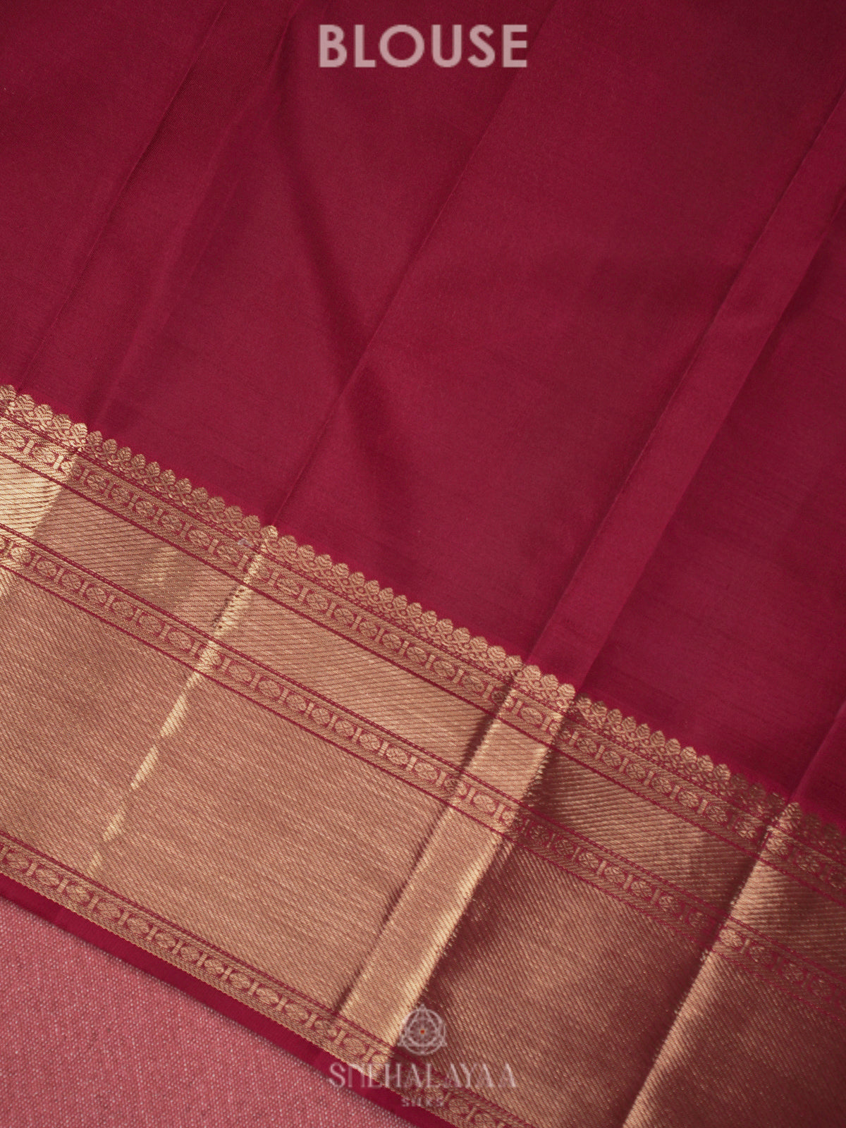 Magenta Kanjivaram Silk Saree