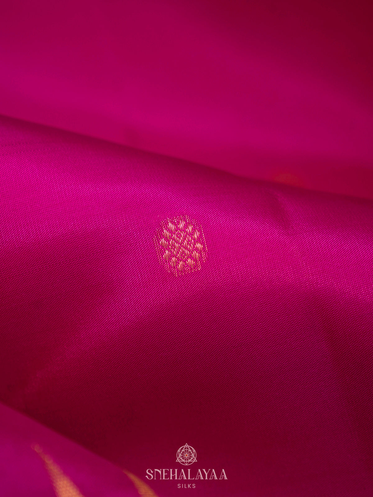 Magenta Pink Kanjivaram Silk Saree