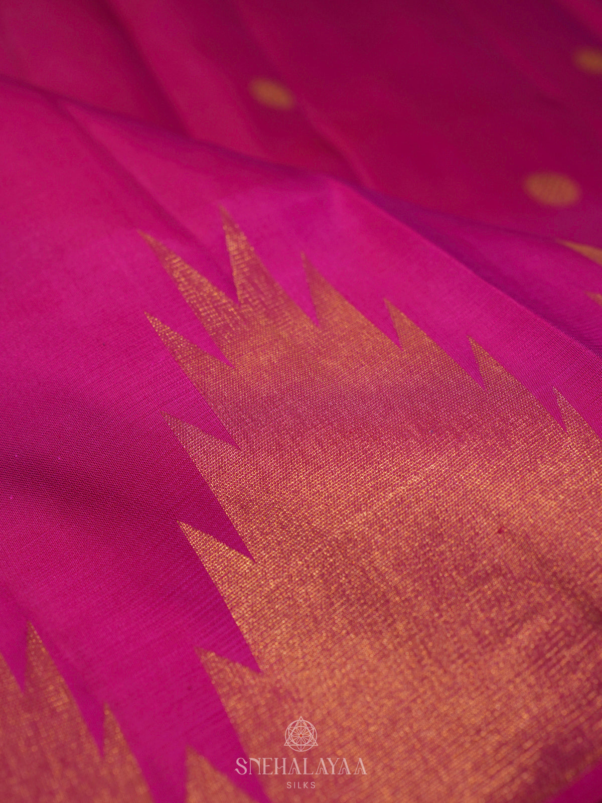 Pink Kanjivaram Silk Saree