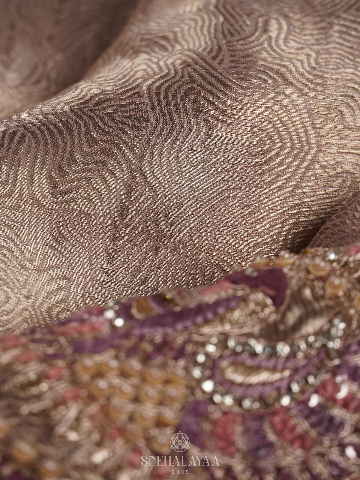 Silver Designer Saree