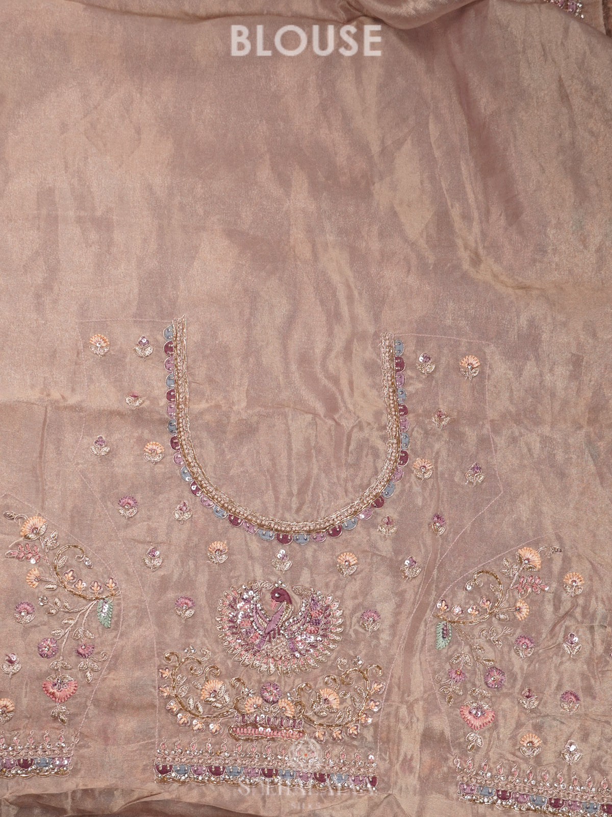 Silver Designer Saree